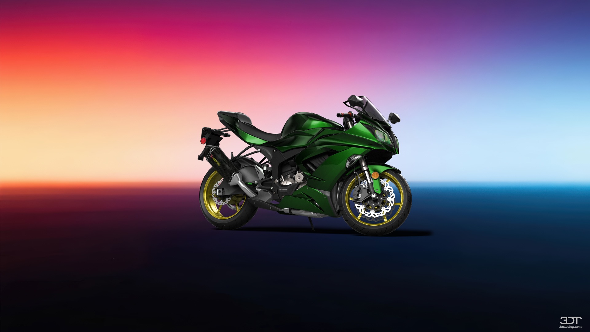 Kawasaki Ninja ZX 6R Sport Bike 2015 Images