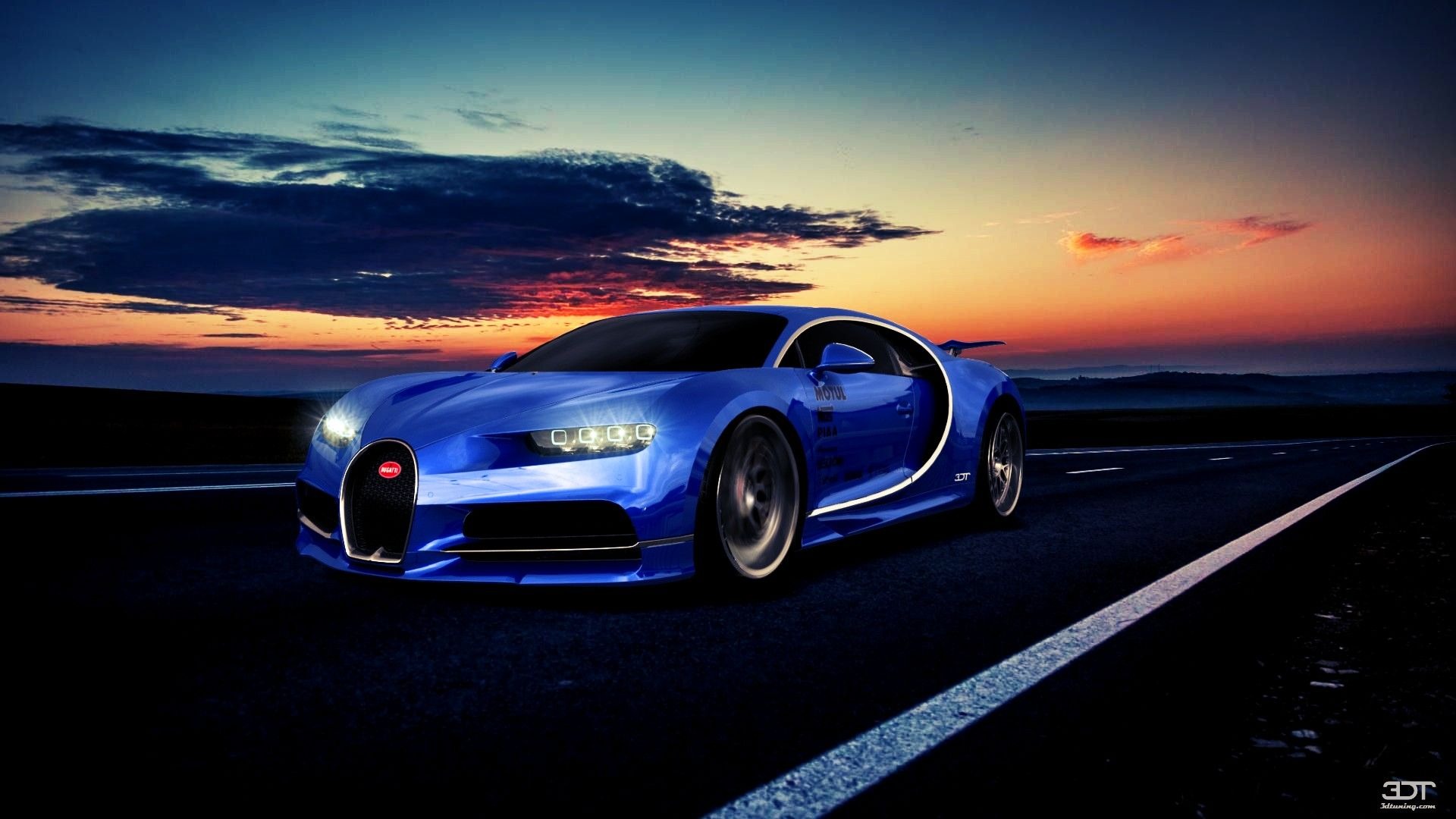 Bugatti Chiron 2 Door Coupe 2016 tuning