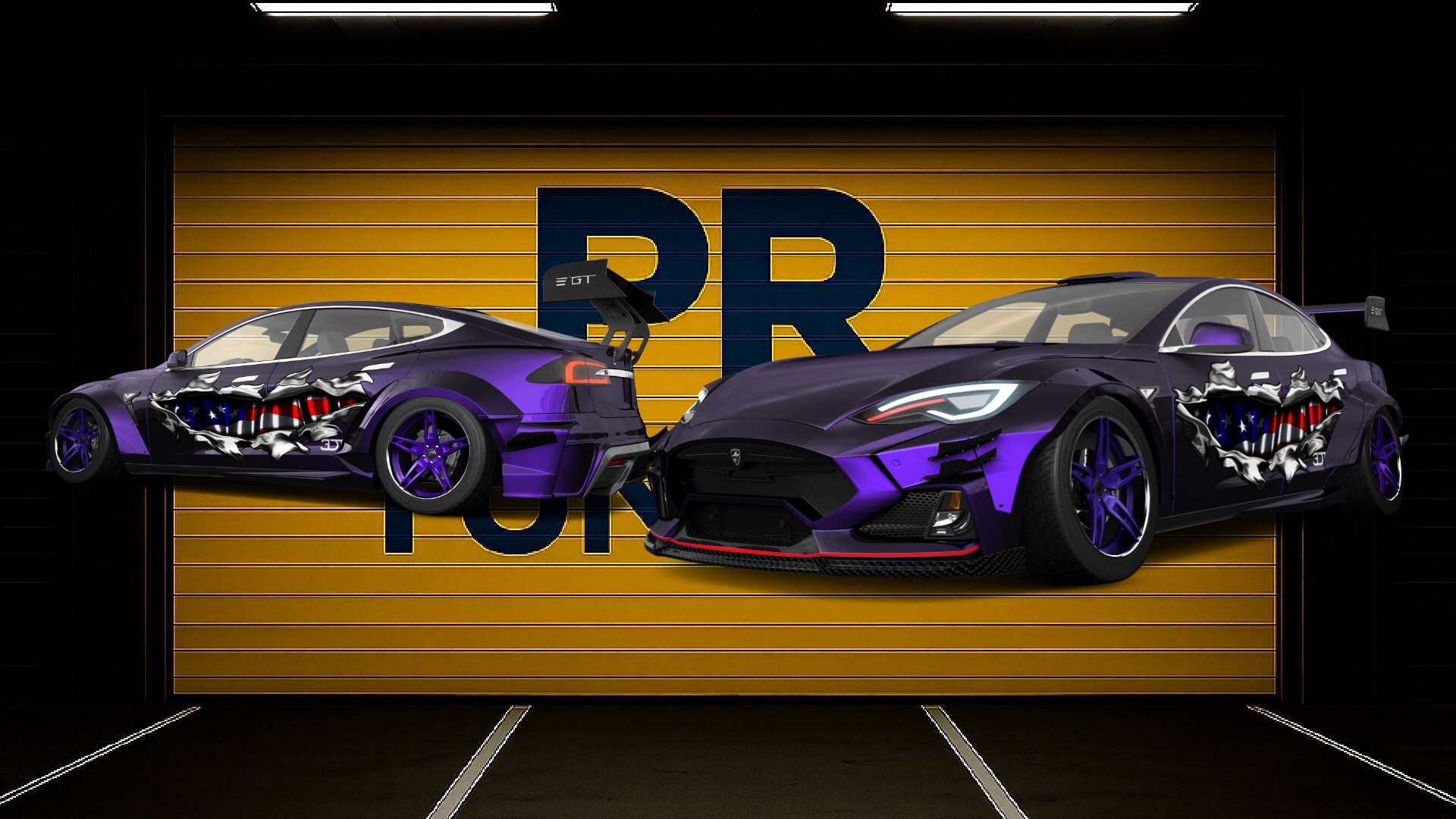 Tesla Model S 5 Door Liftback 2013 tuning