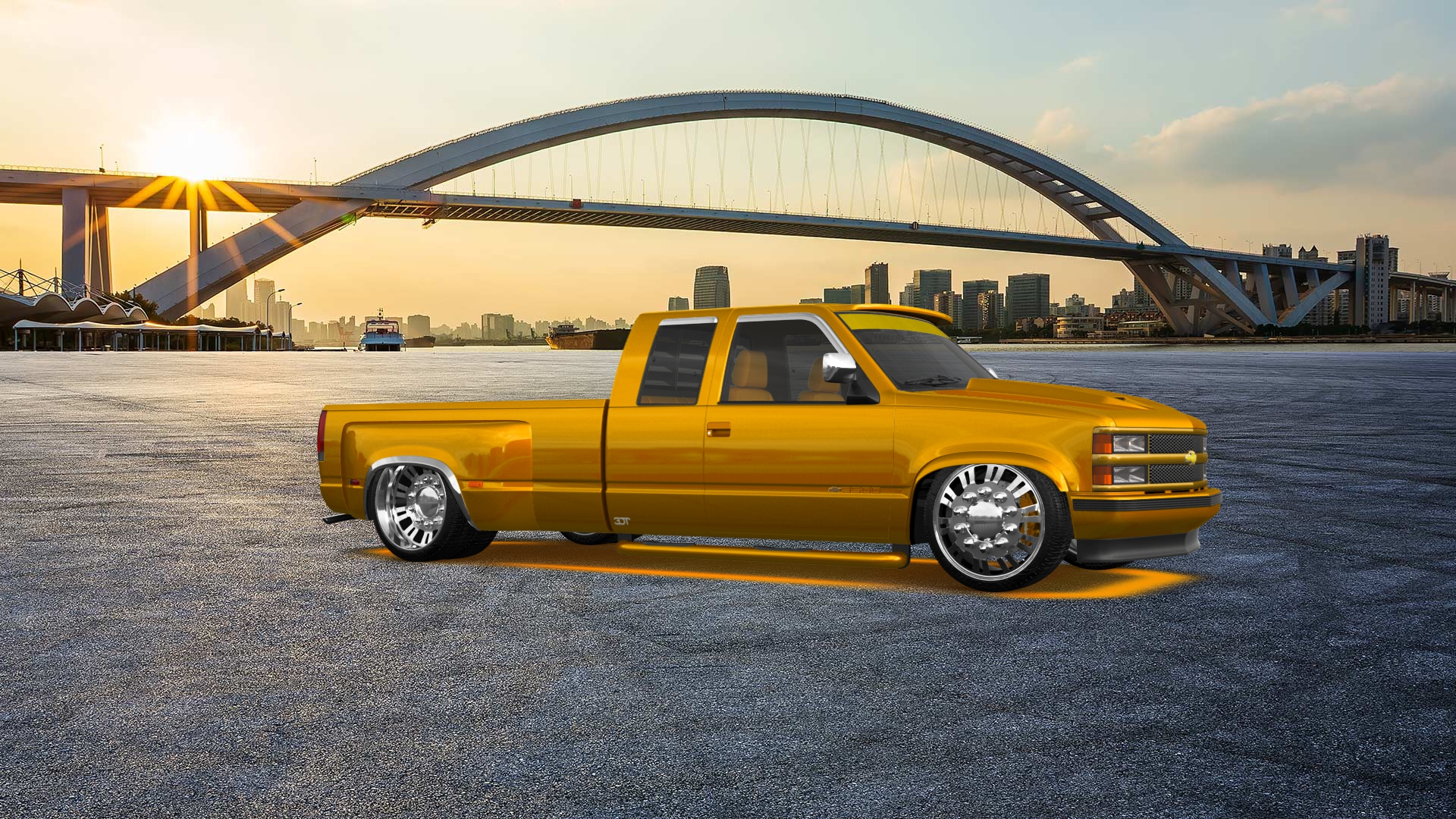 Chevrolet K3500 Extended Cab Pickup Truck 1988 tuning