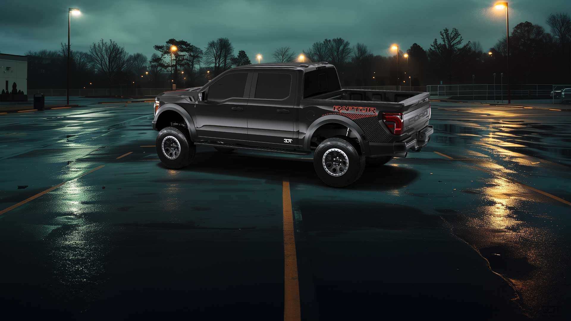 Ford F-150 Raptor 4 Door pickup truck 2024 tuning