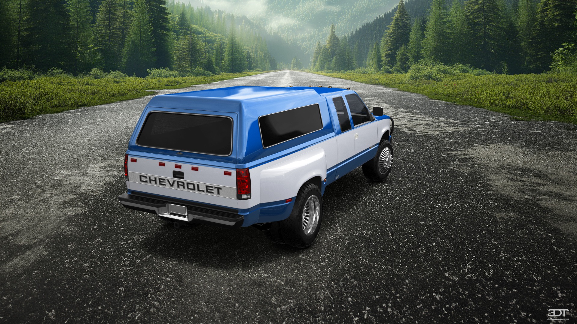 Chevrolet K3500 Extended Cab Pickup Truck 1988