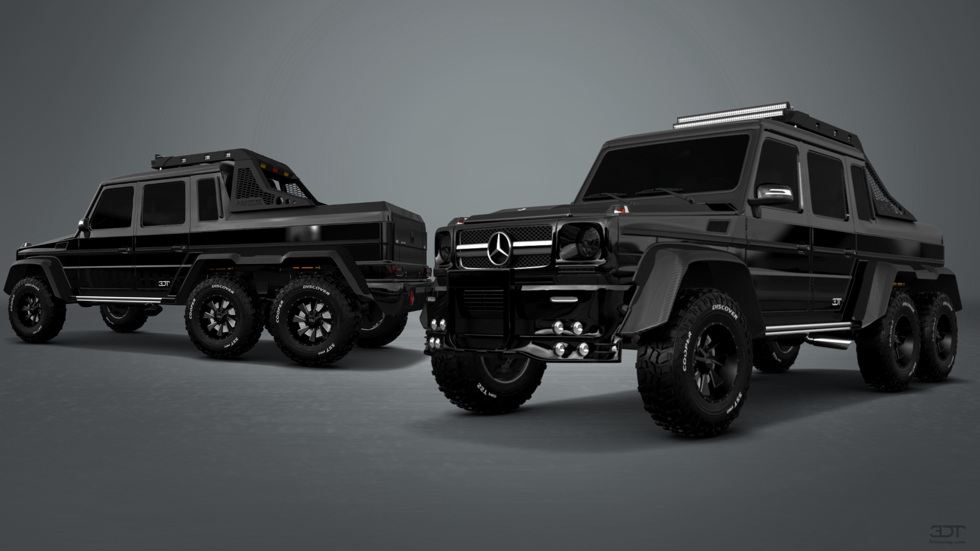 Mercedes G 63 AMG 6x6 4 Door pickup truck 2013 tuning