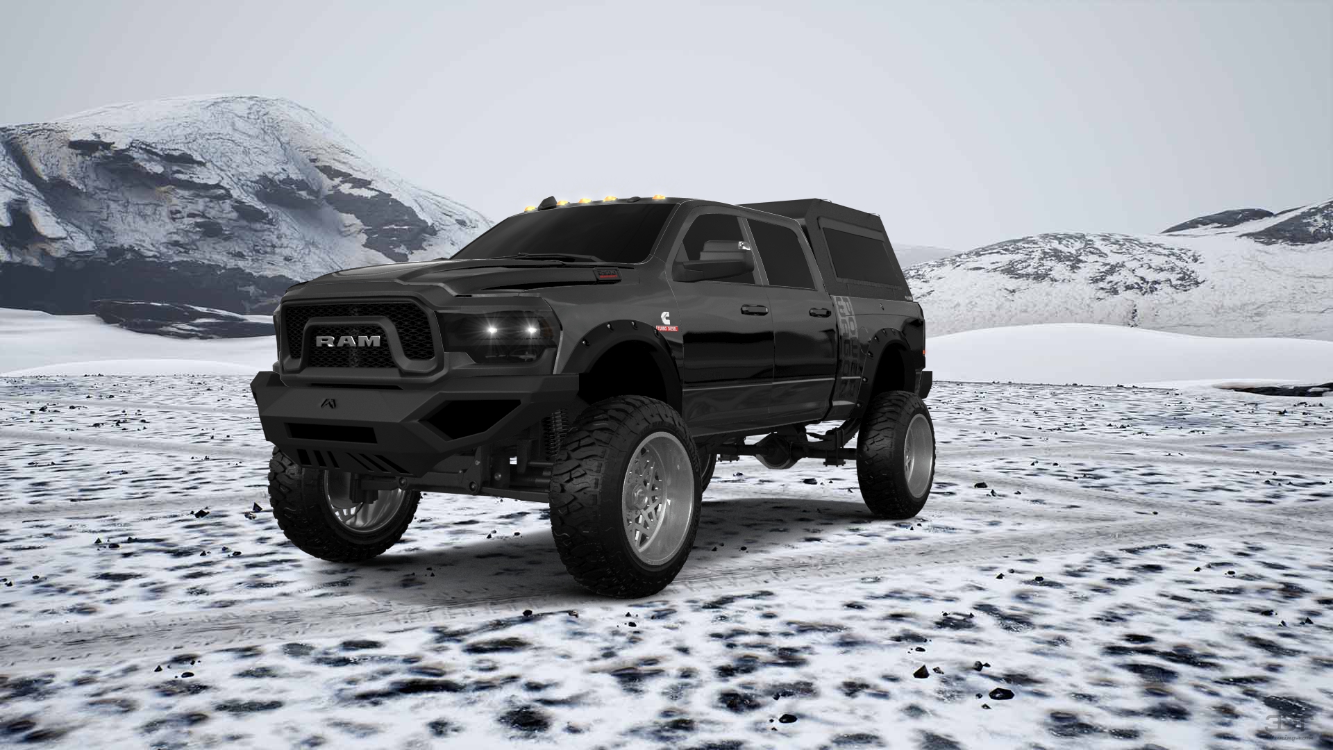Dodge Ram 2500 4 Door pickup truck 2020 tuning