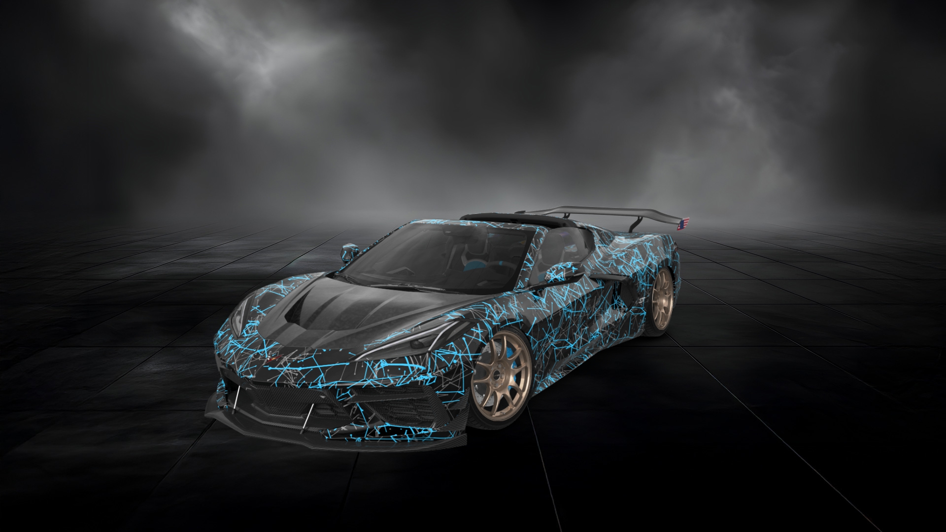 Chevrolet Corvette 2 door targa top 2020 tuning