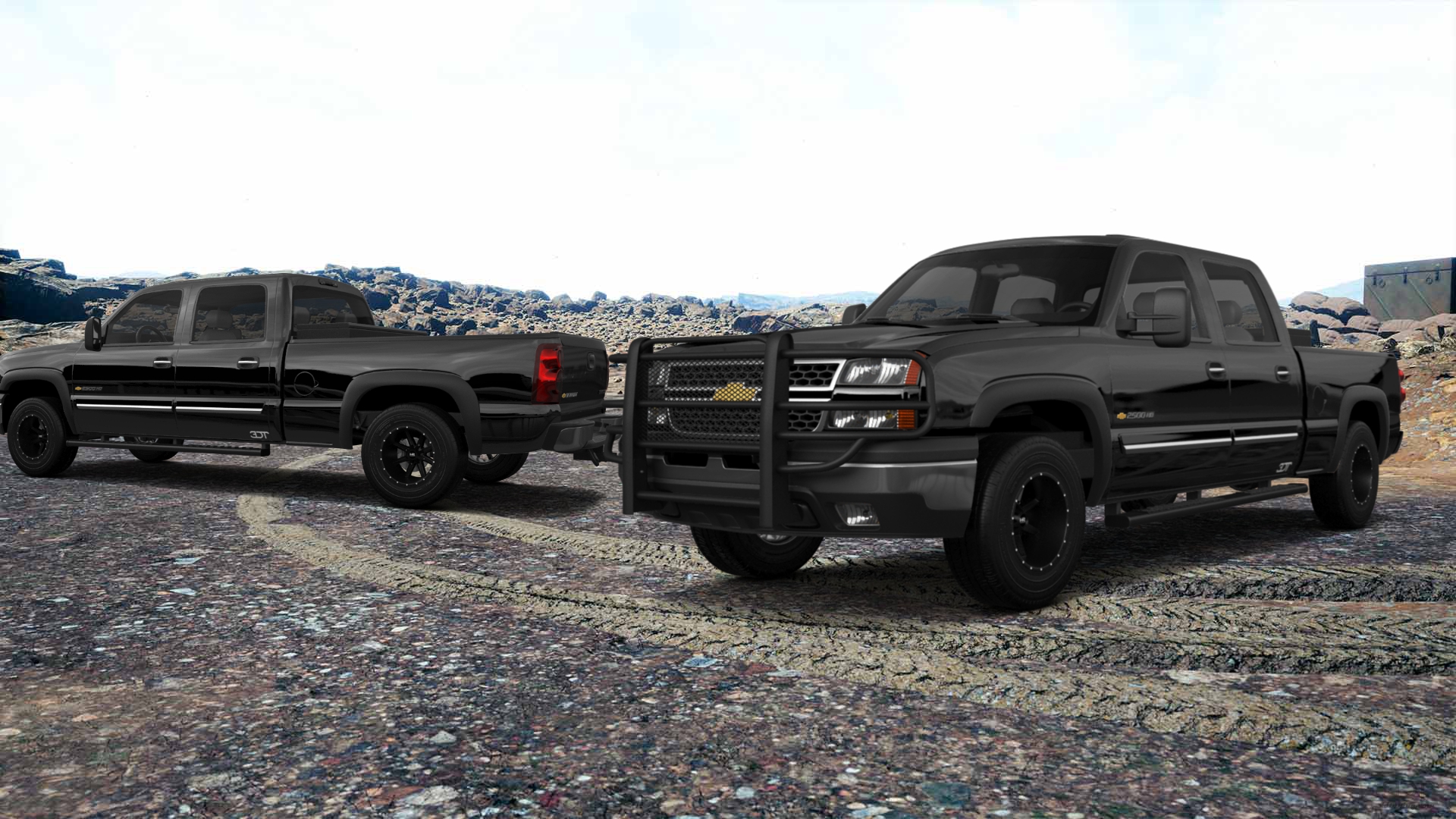 Chevrolet Silverado 2500 HD Long Box 4 Door pickup truck 2002 tuning