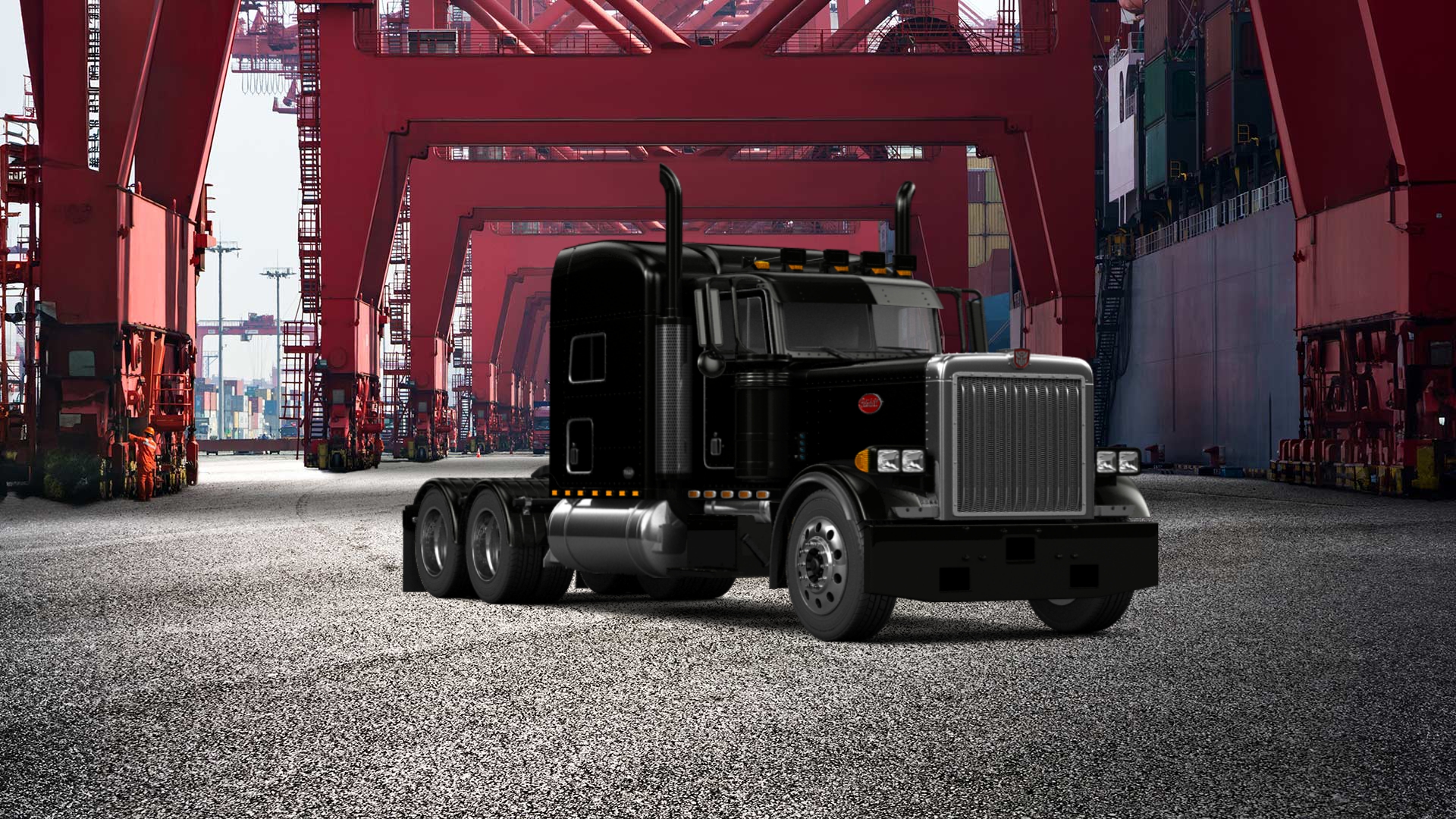 Peterbilt 359 Truck 1987