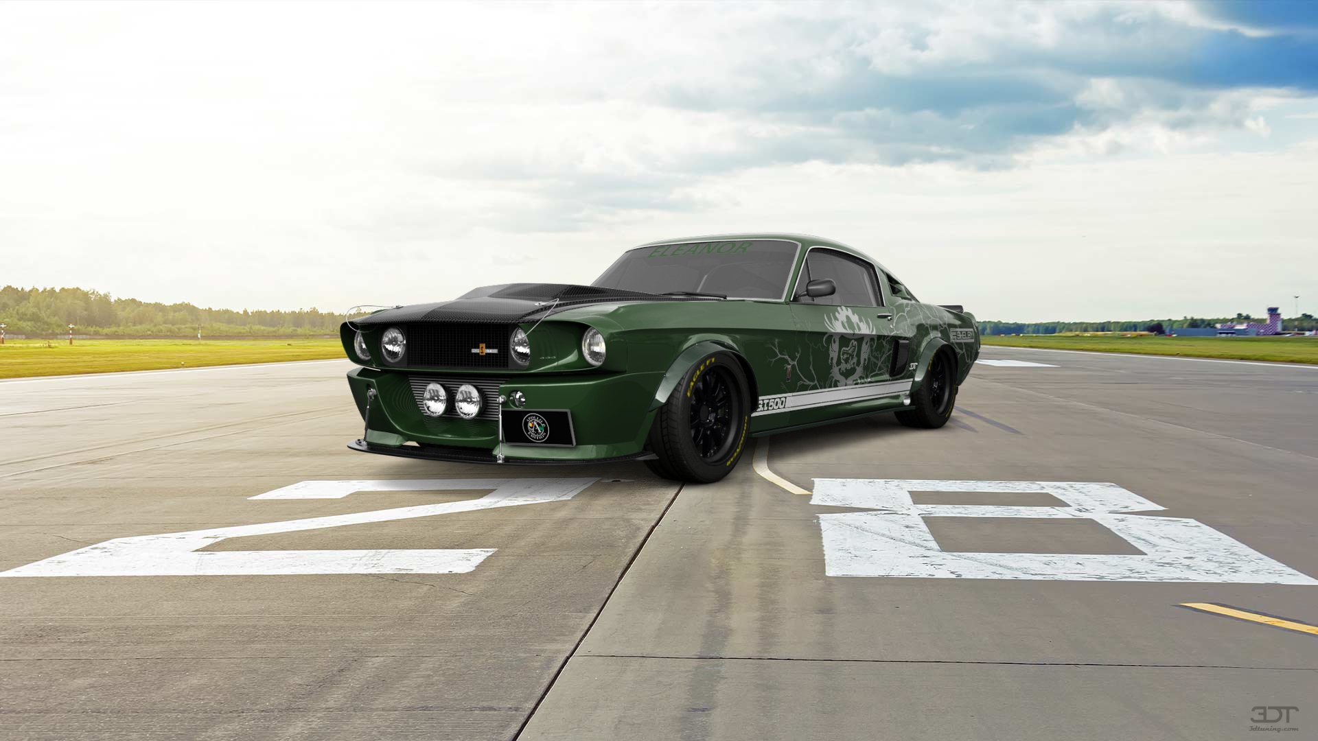 Mustang GT500 2 Door Coupe 1968