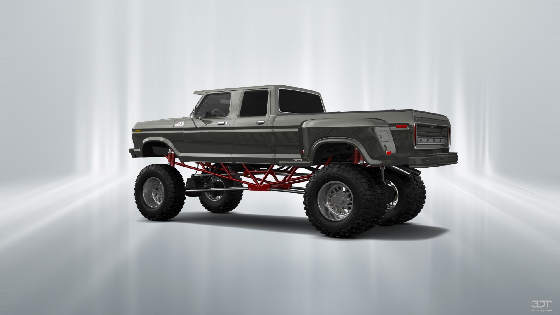 Ford F-350 Dually 4 Door pickup truck 1973
