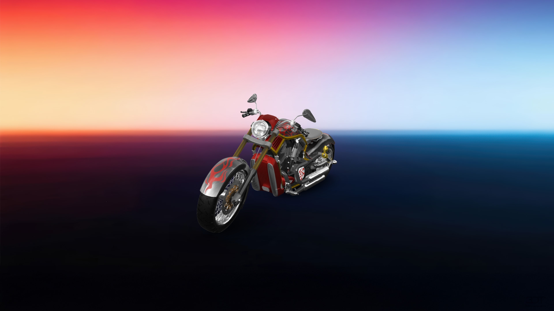 Harley-Davidson Custom Chopper Cruiser 2011 tuning