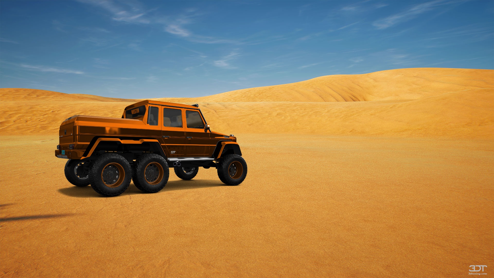 Mercedes G 63 AMG 6x6 4 Door pickup truck 2013