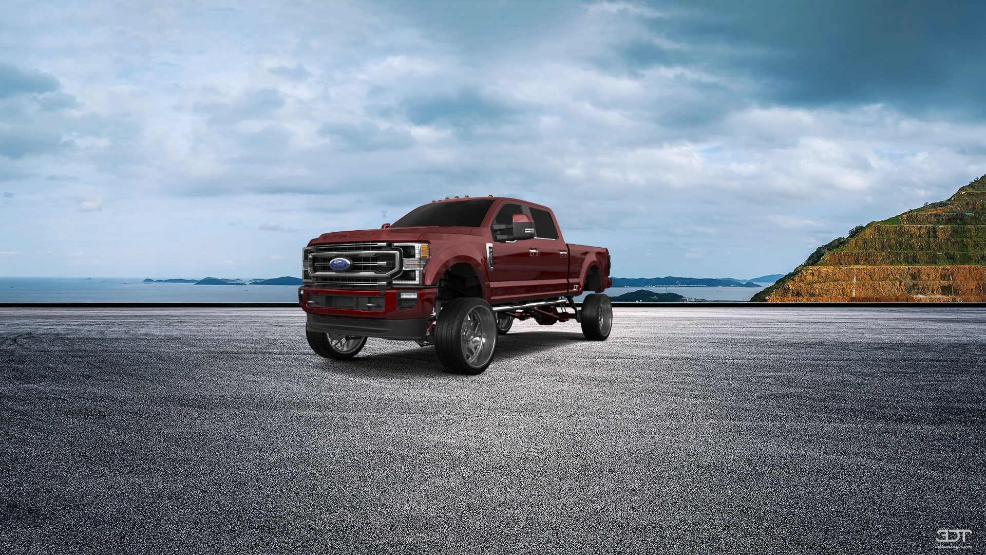 Ford F-250 4 Door pickup truck 2021