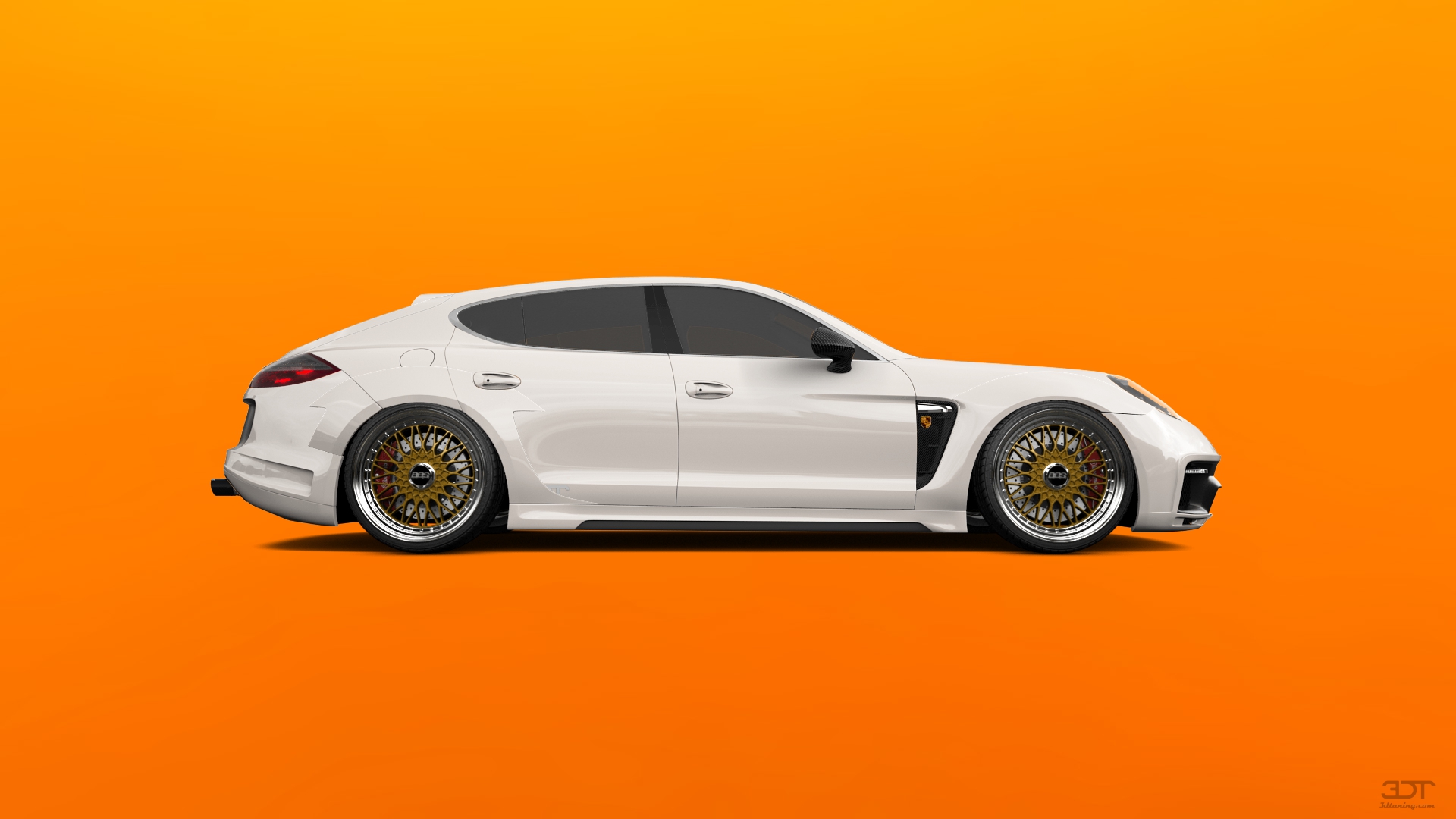 Porsche Panamera 4 door fastback saloon 2011