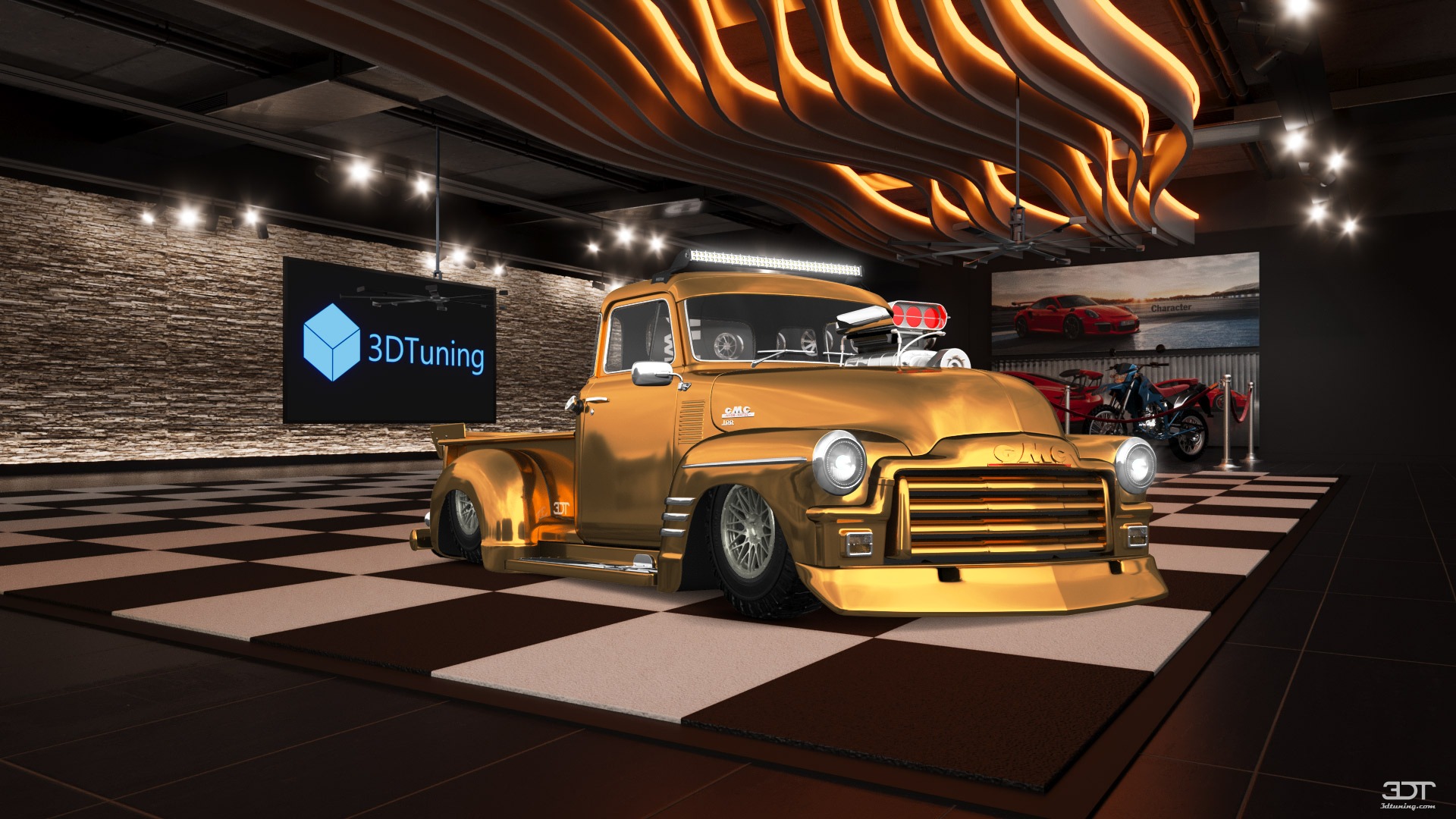 GMC 100 Stepside 2 Door pickup truck 1954