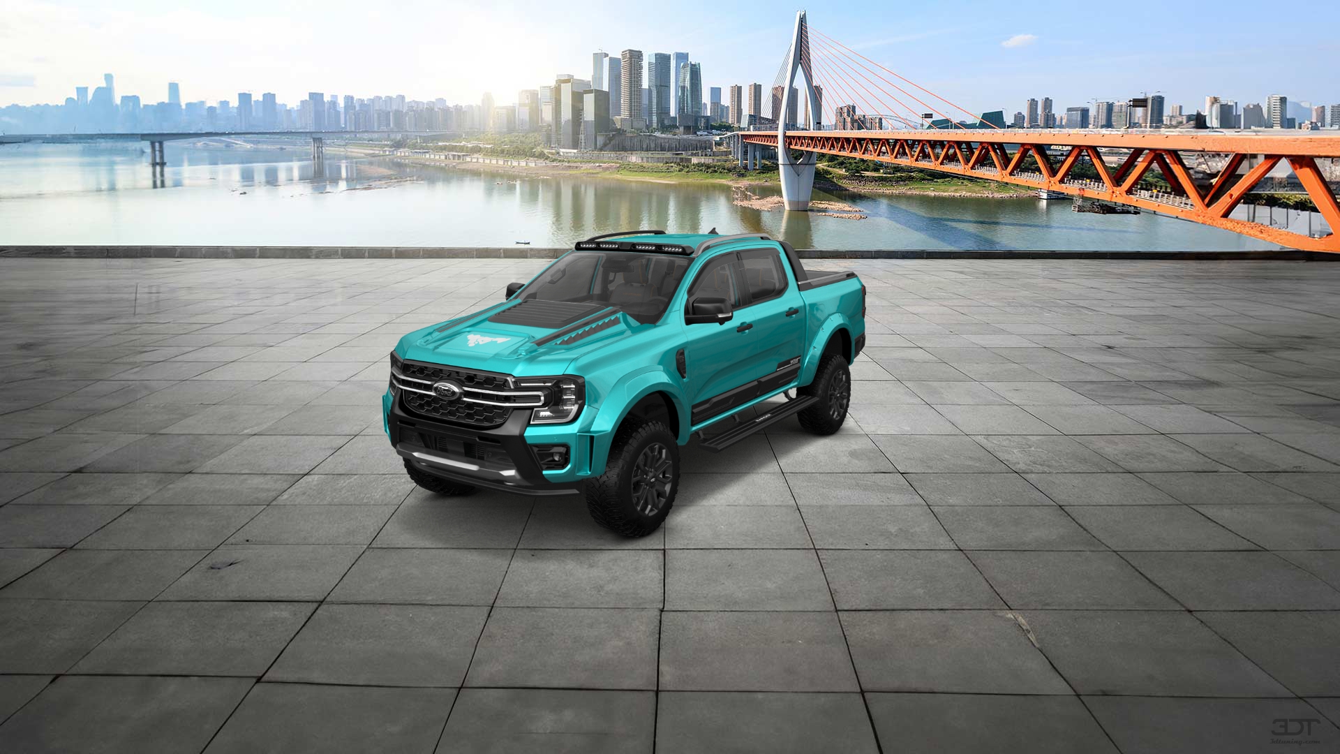 Ford Ranger 4 Door pickup truck 2022 tuning