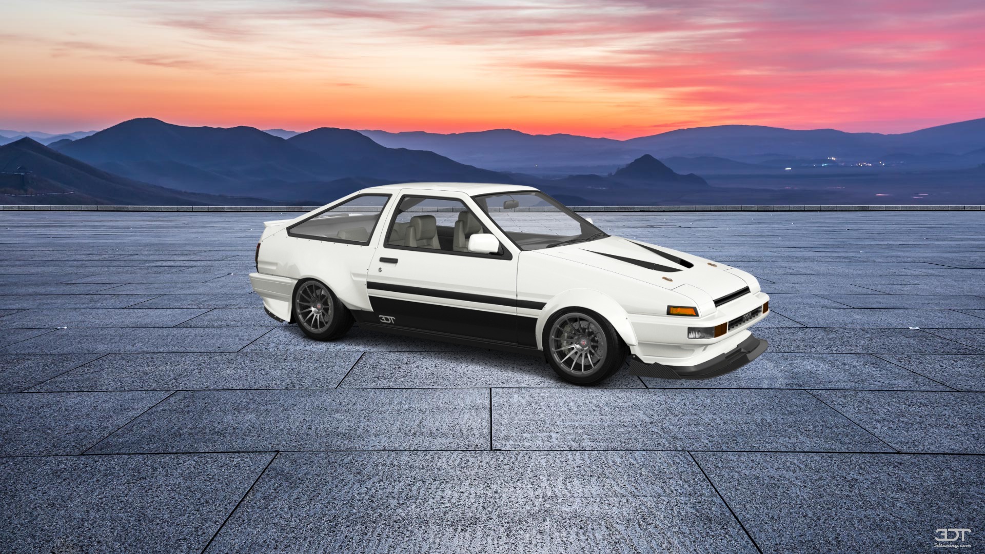 Toyota AE86 3 Door Hatchback 1985 tuning