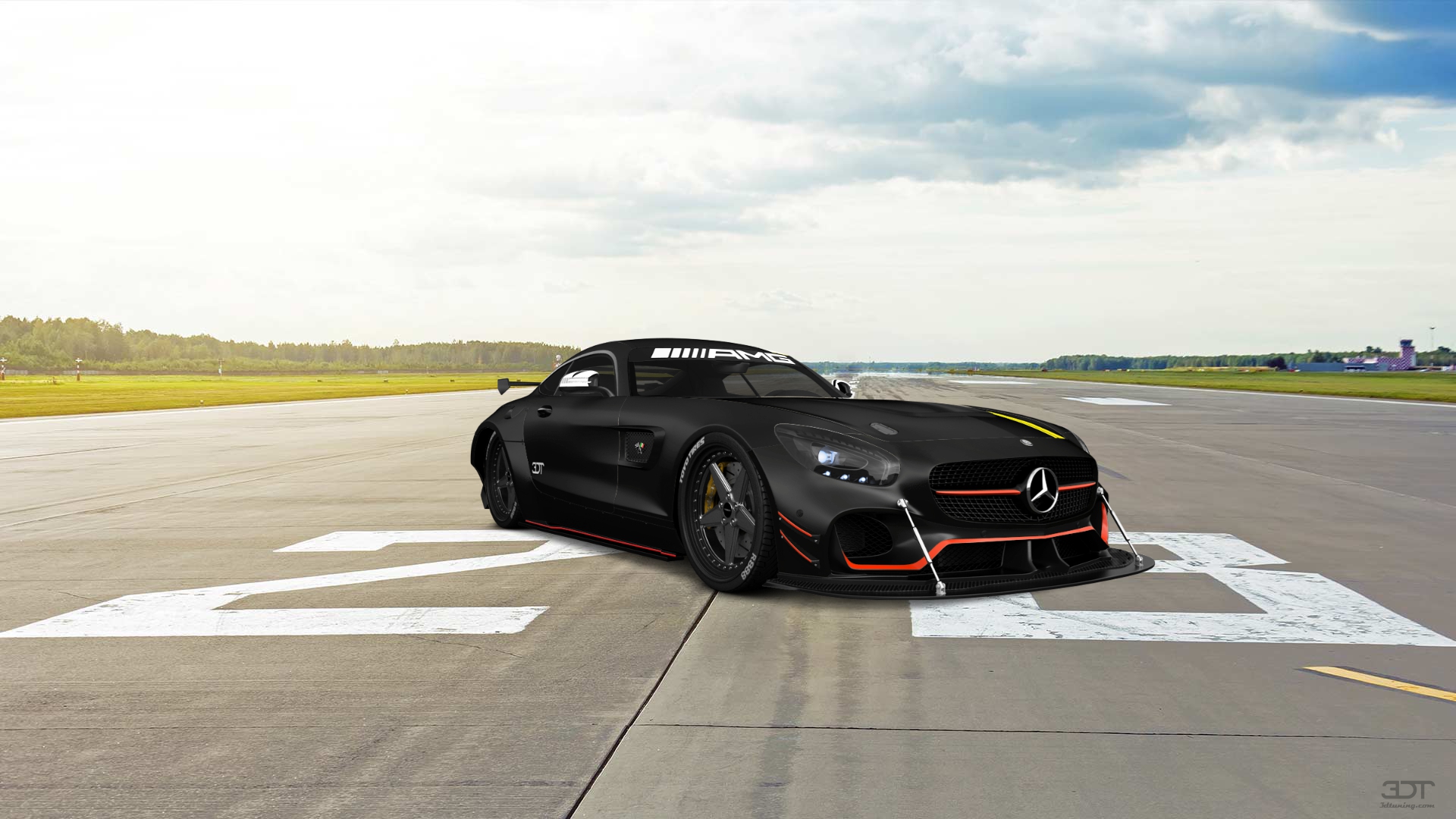 Mercedes AMG GT 2 door fastback coupe 2016 tuning