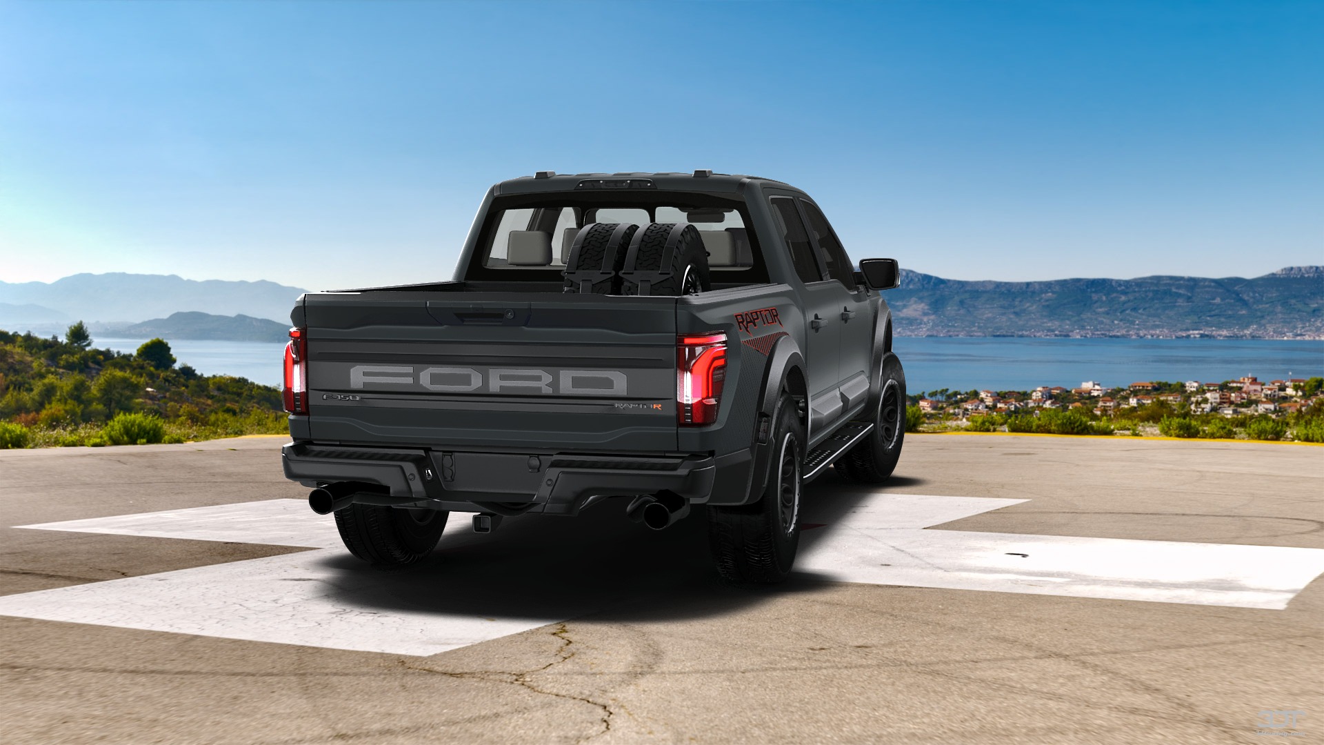 Ford F-150 Raptor 4 Door pickup truck 2024 Images