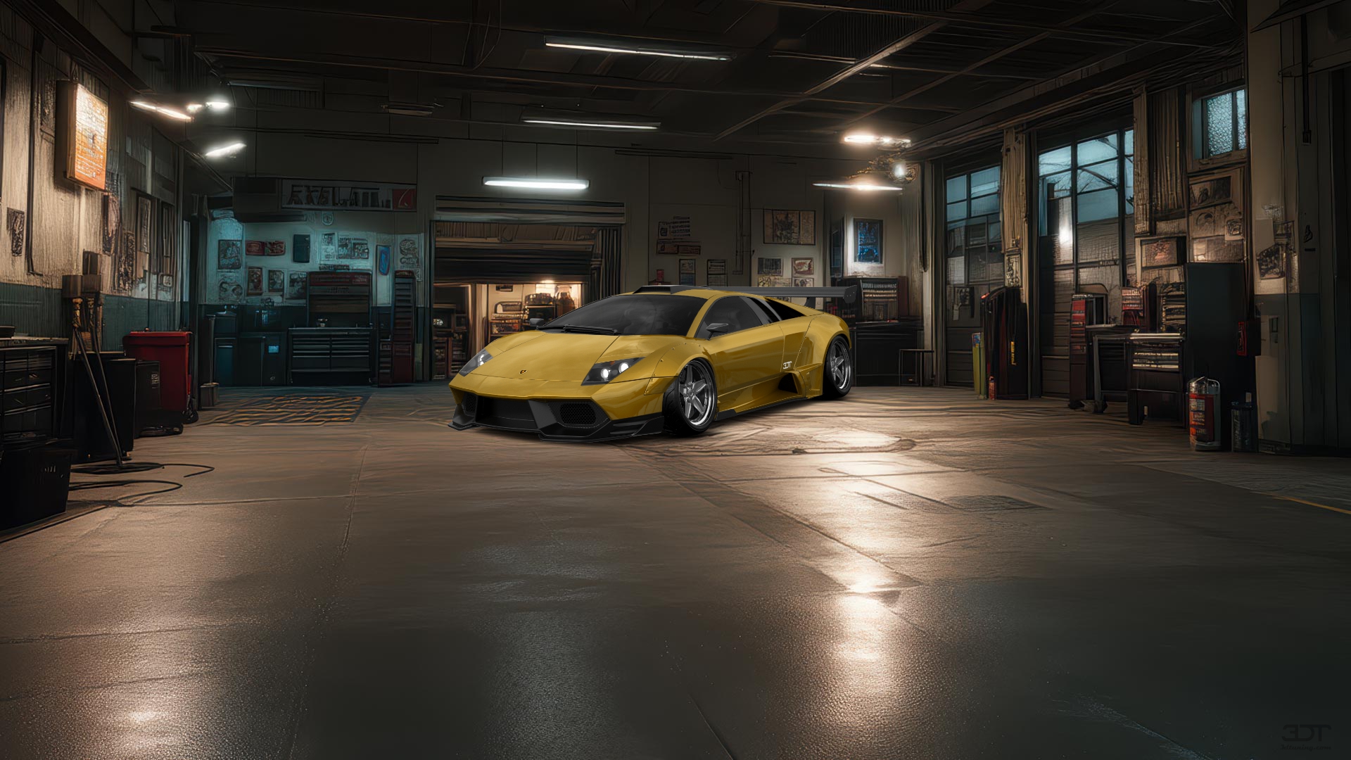 Lamborghini Murcielago 2 Door Coupe 2001 tuning