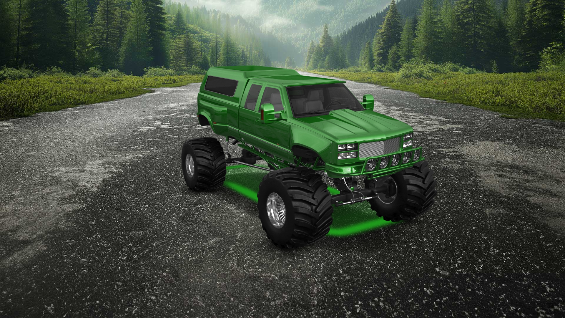 Chevrolet K3500 Extended Cab Pickup Truck 1988 tuning