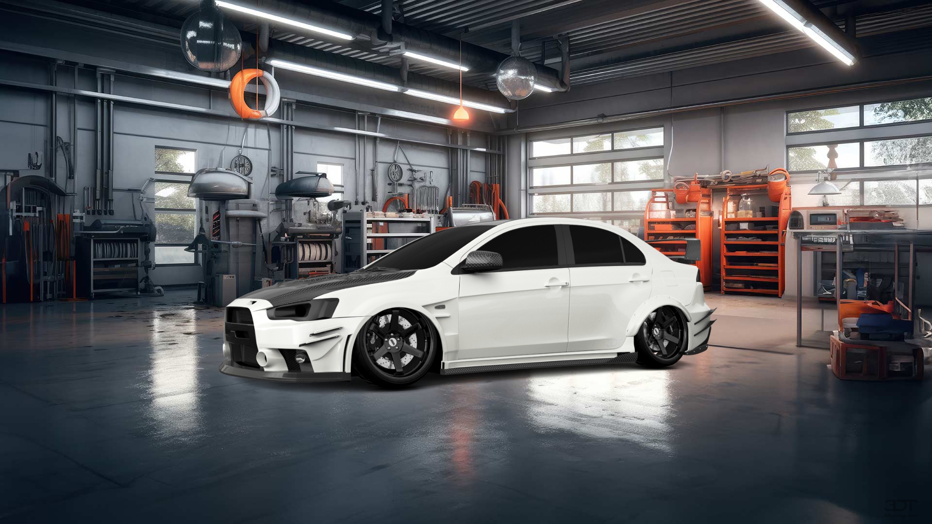 Mitsubishi Lancer Evolution X Sedan 2008 tuning