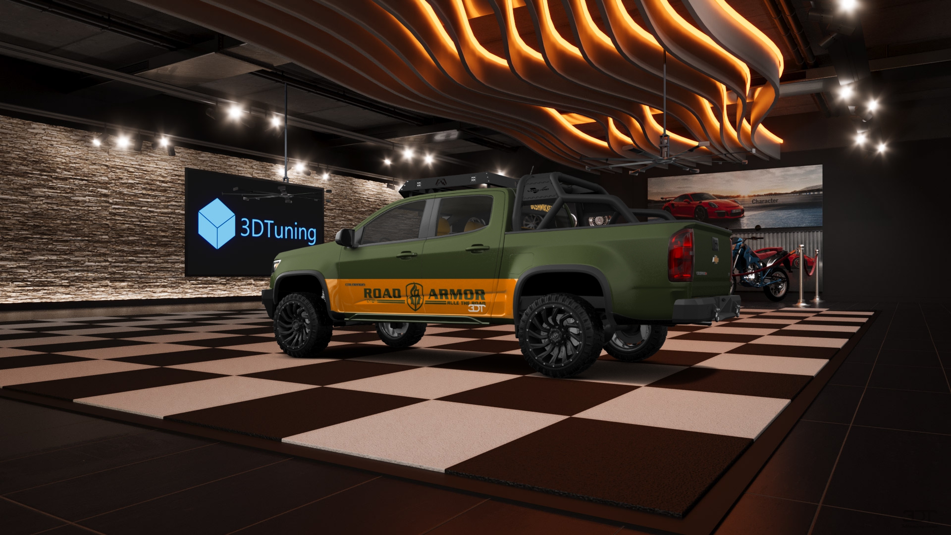 Chevrolet Colorado Crew Cab 4 Door pickup truck 2015 tuning