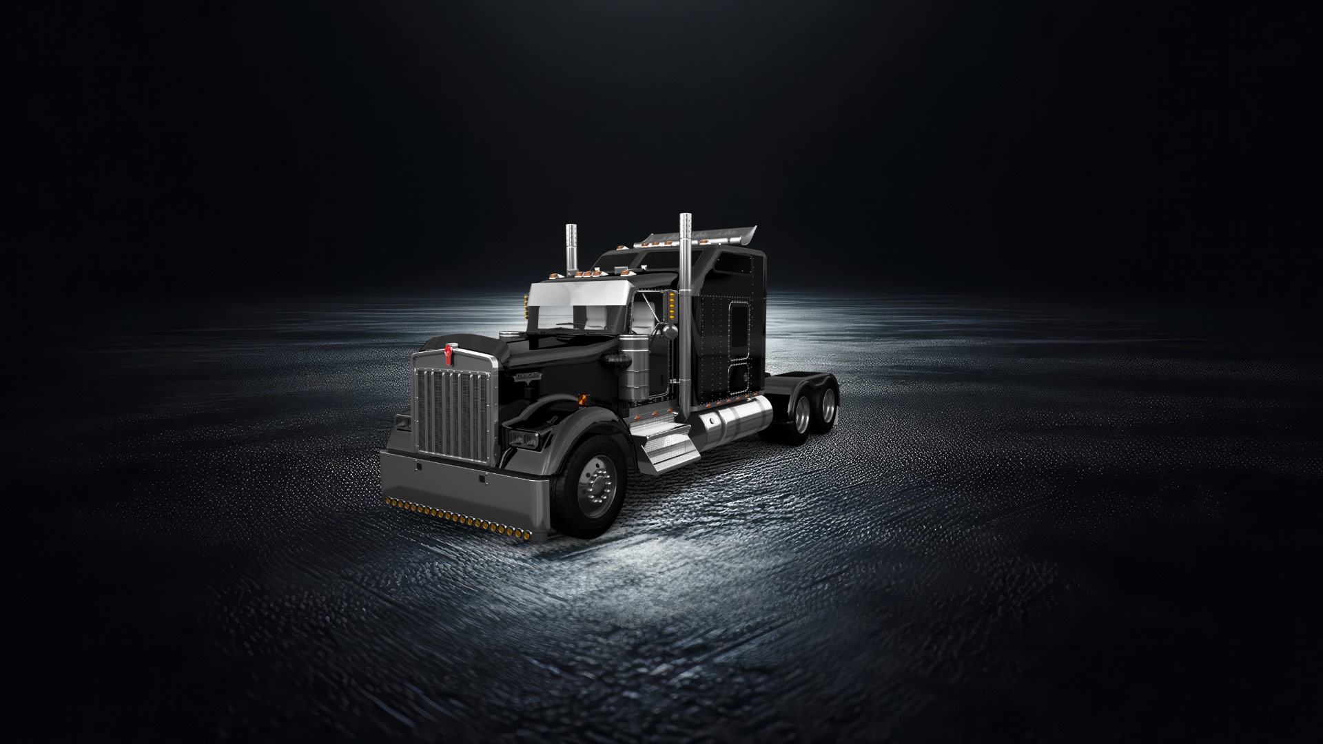 Kenworth W900 Sleeper Cab Truck 2015 tuning