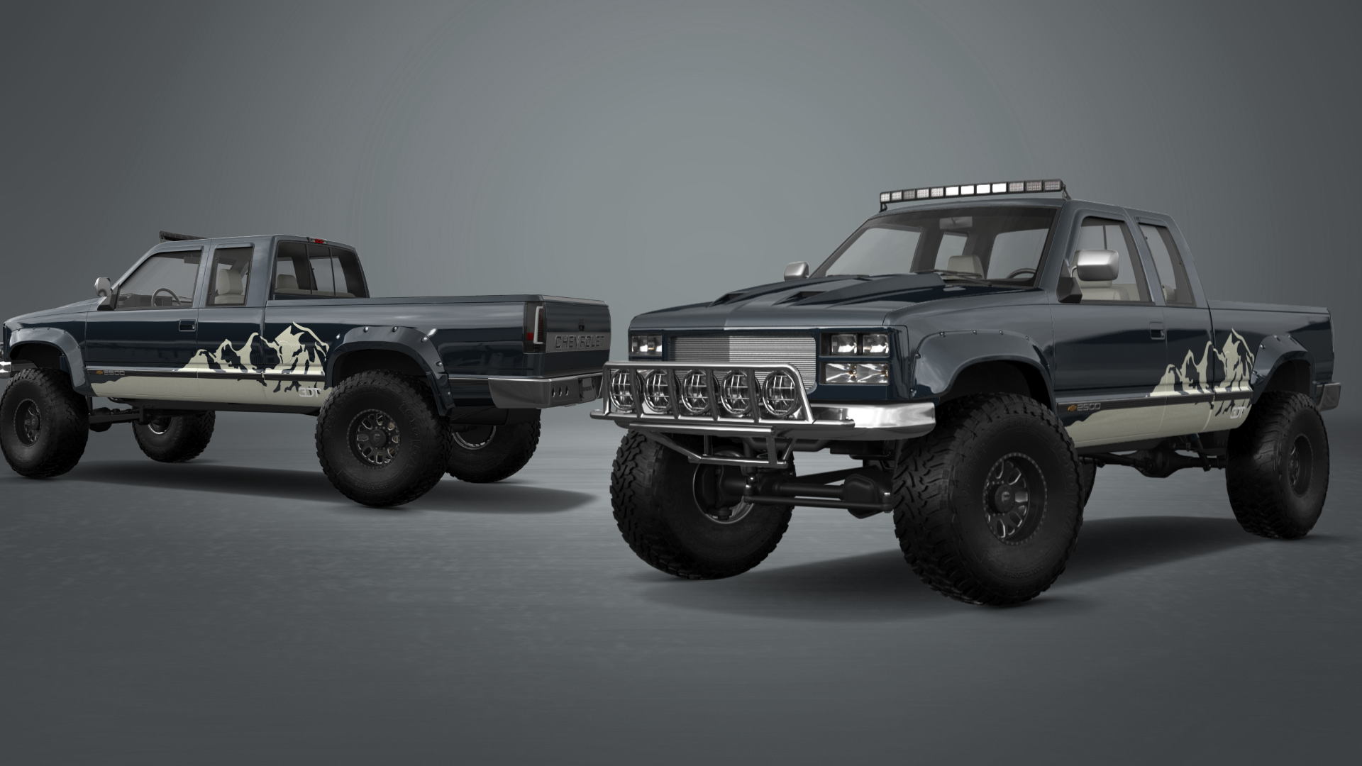 Chevrolet K2500 Extended Cab Pickup 1989 tuning