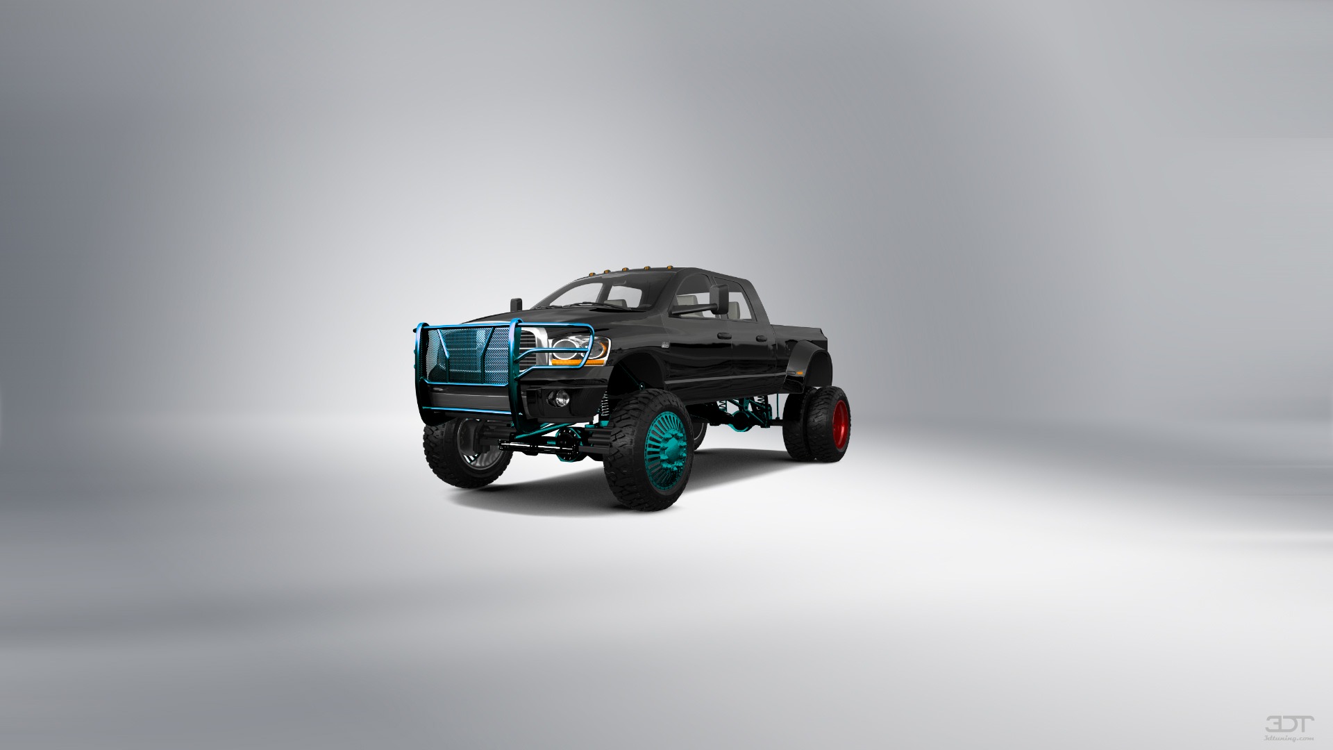 Dodge Ram 3500 Dually 4 Door pickup truck 2007