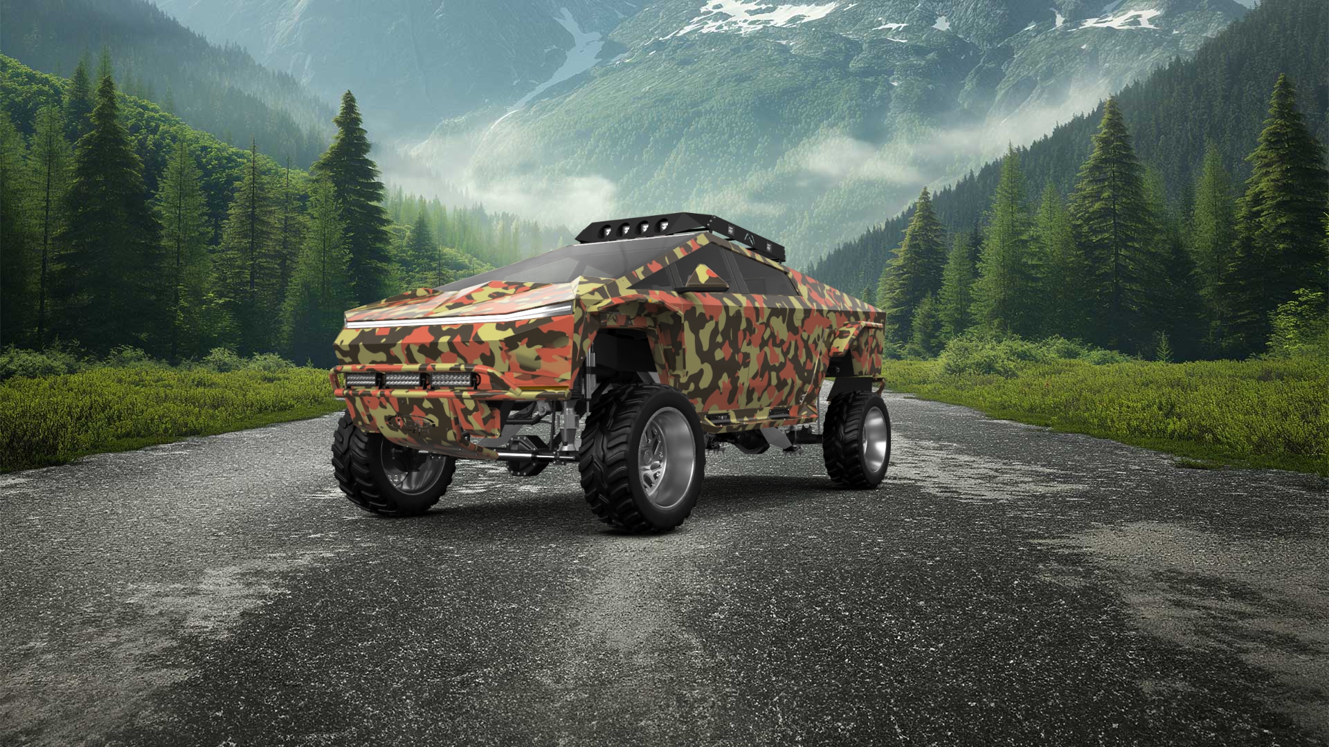 Tesla Cybertruck Truck 2021 tuning