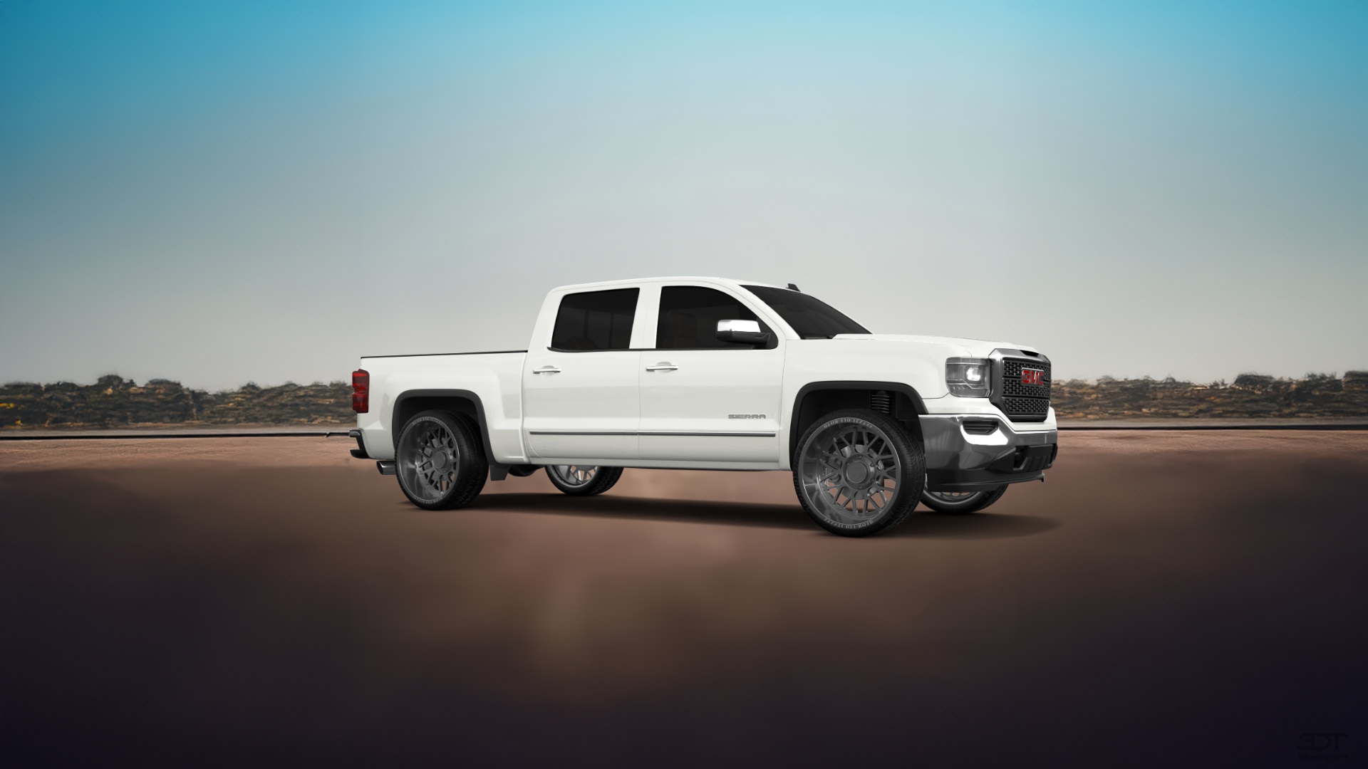 GMC Sierra 1500 Crew Cab 4 Door pickup truck 2016 tuning