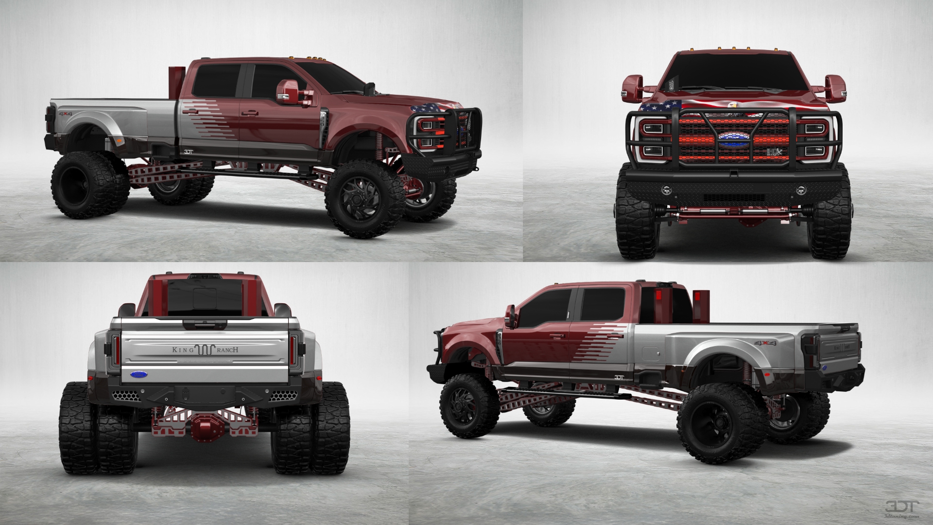 Ford F-350 DRW Crew Cab 4 Door pickup truck 2023 Images