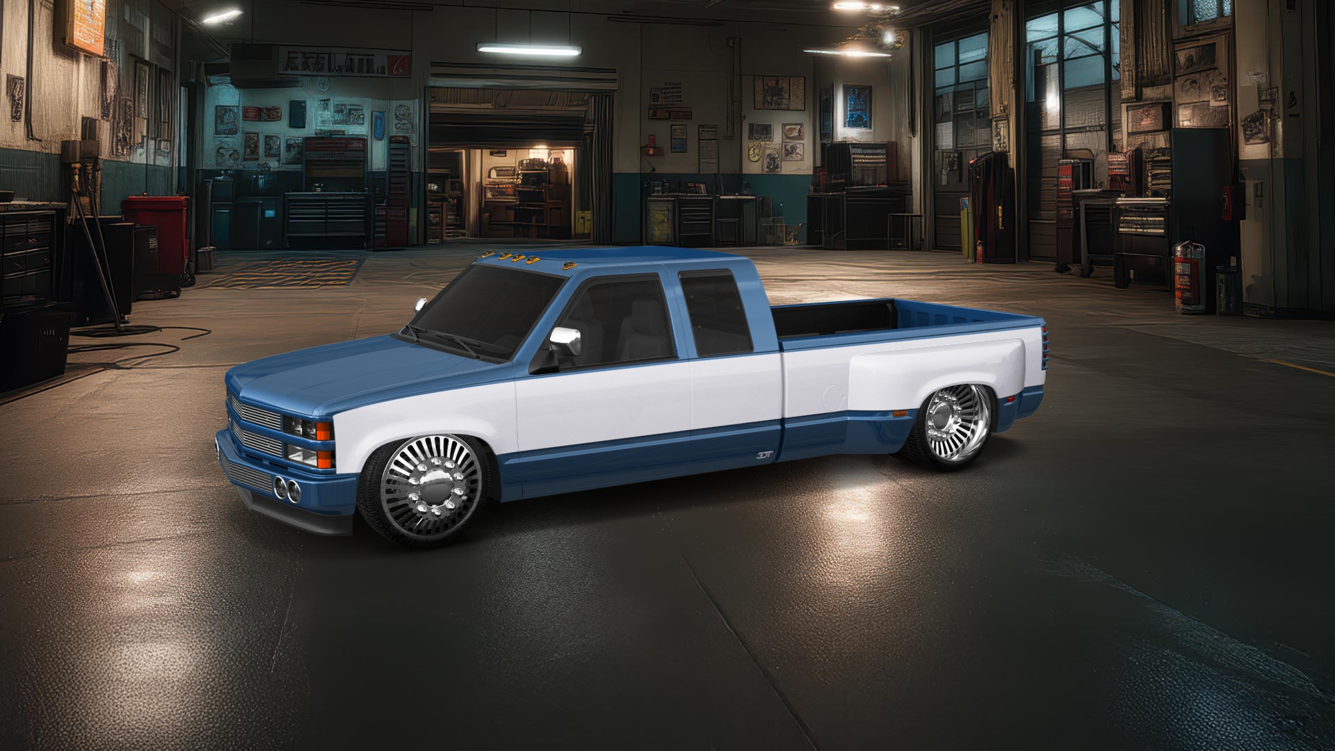 Chevrolet K3500 Extended Cab Pickup Truck 1988 tuning