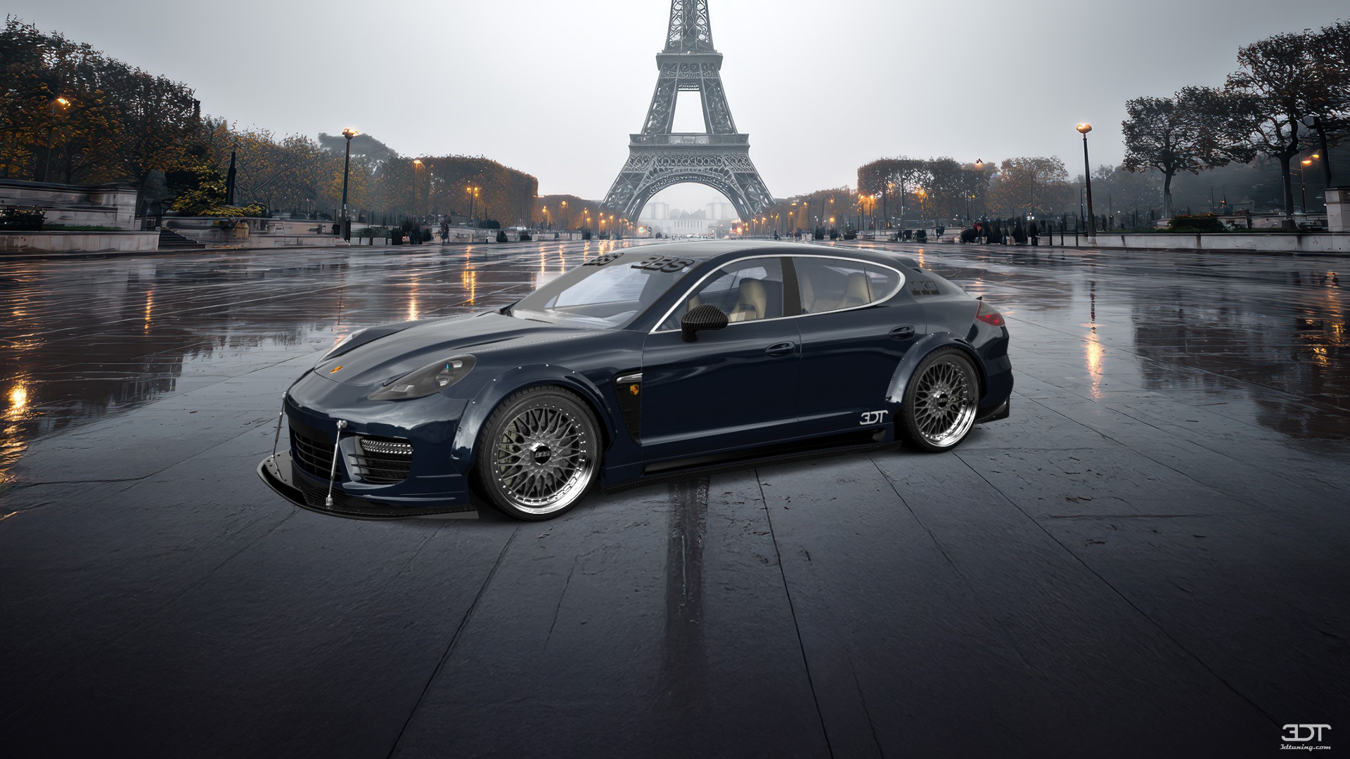 Porsche Panamera 4 door fastback saloon 2011 tuning
