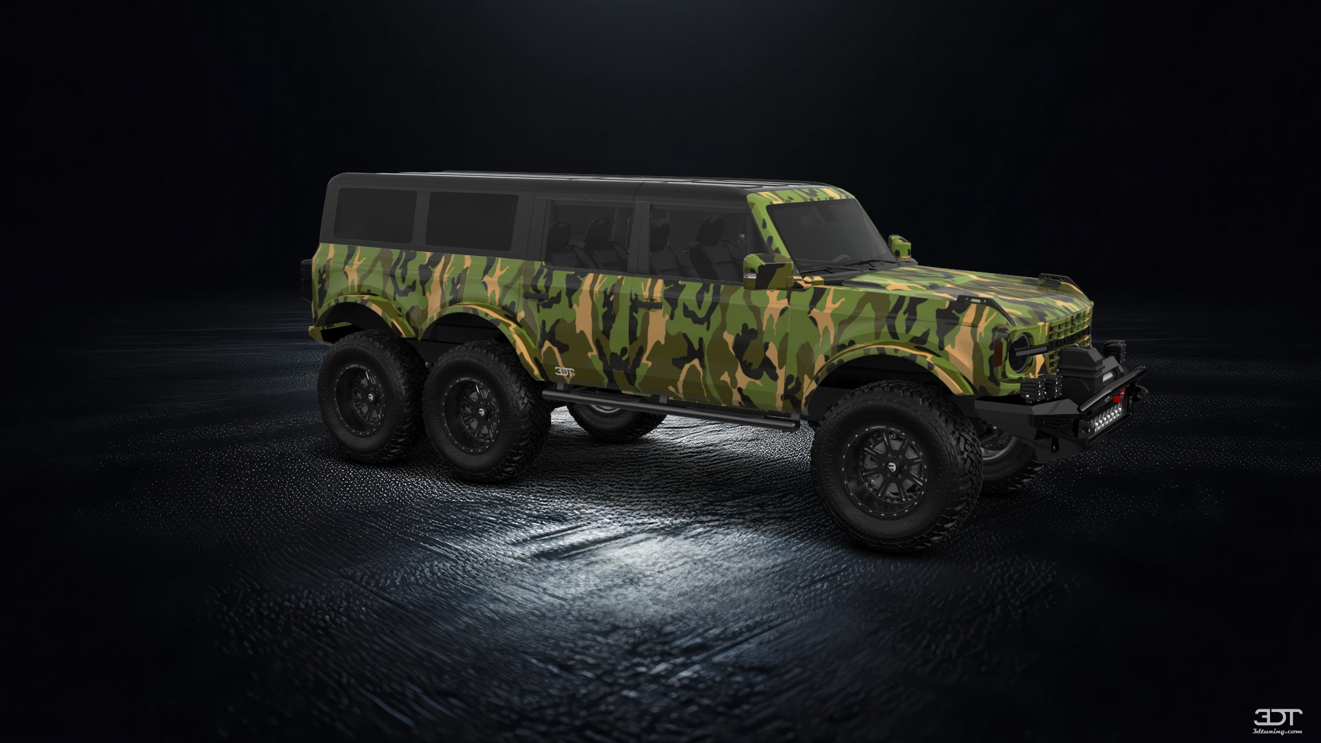 Ford Bronco 6X6 4 Door pickup truck 2021