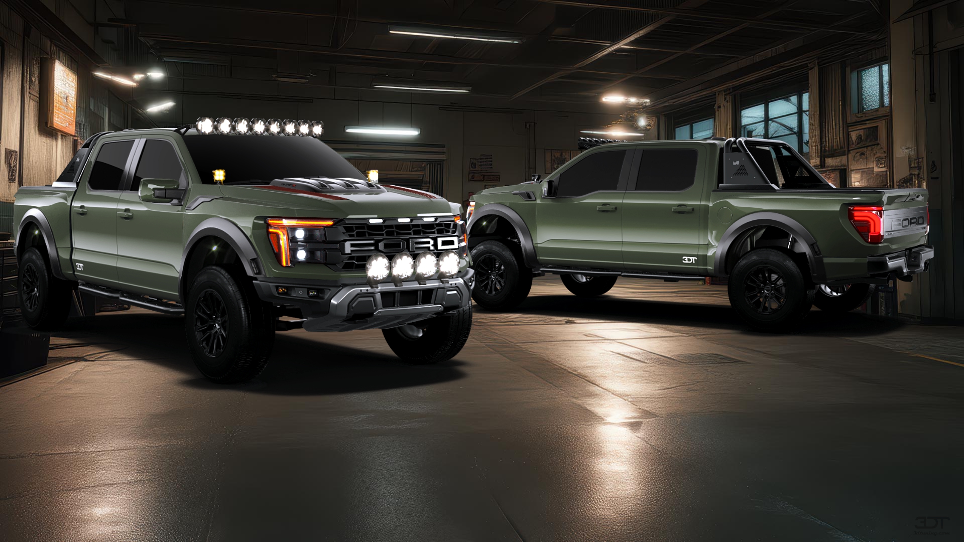 Ford F-150 Raptor 4 Door pickup truck 2024 tuning