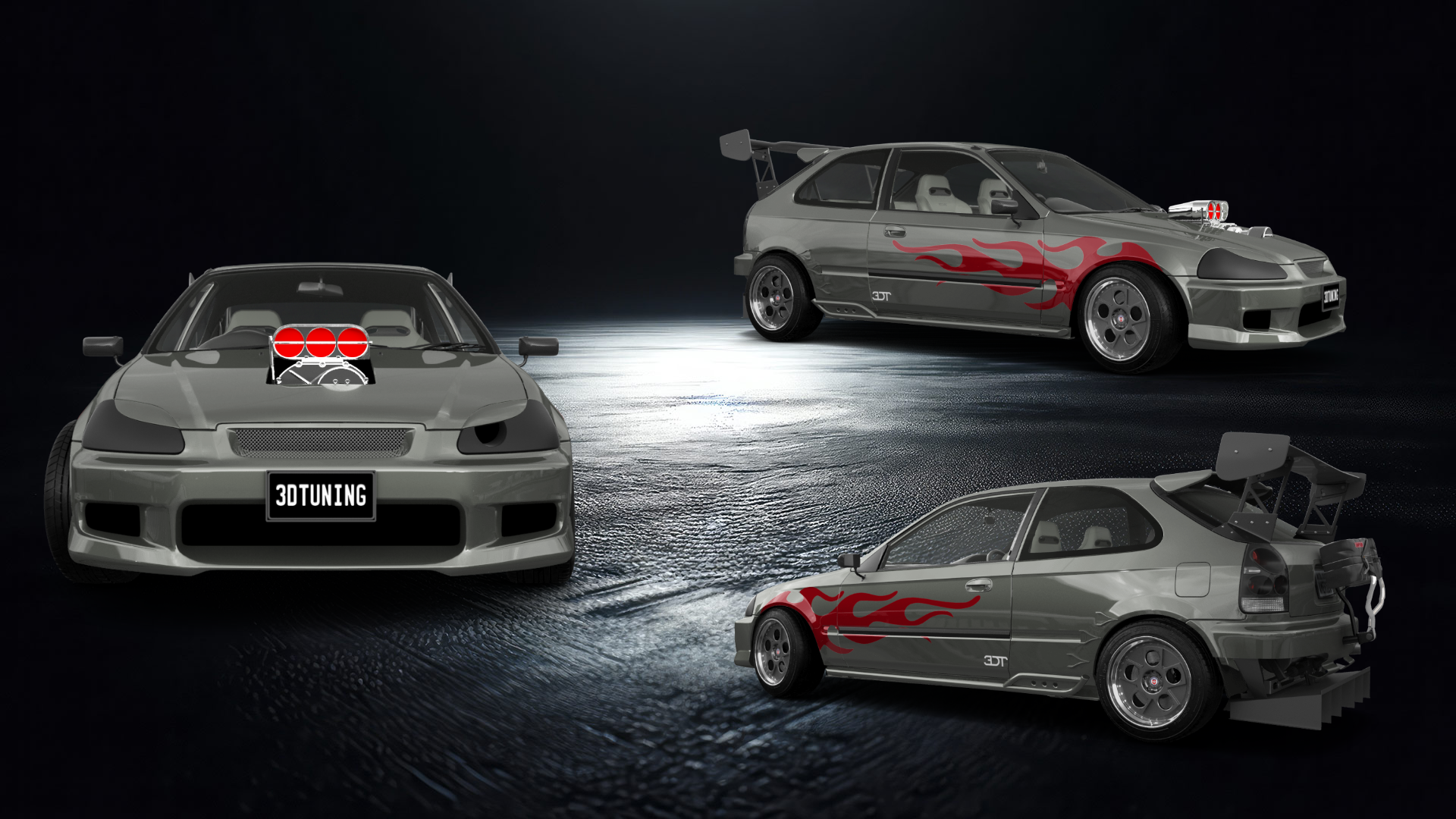 Honda Civic 3 Door Hatchback 1997 Images