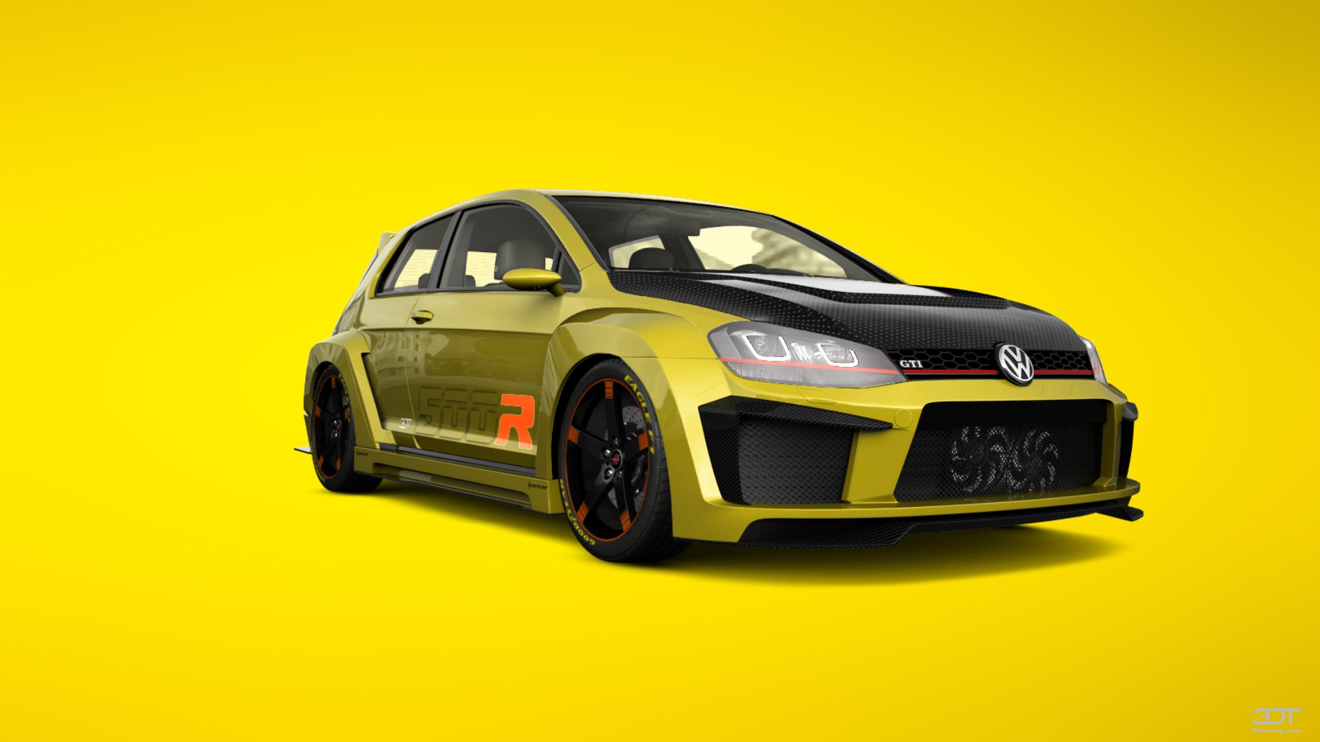 Volkswagen Golf 7 3 Door Hatchback 2013 tuning