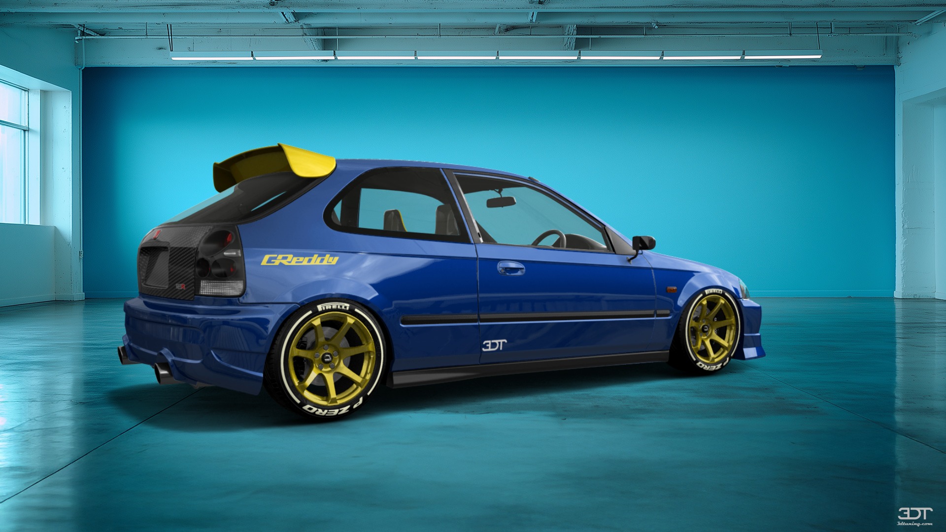 Honda Civic 3 Door Hatchback 1997 tuning