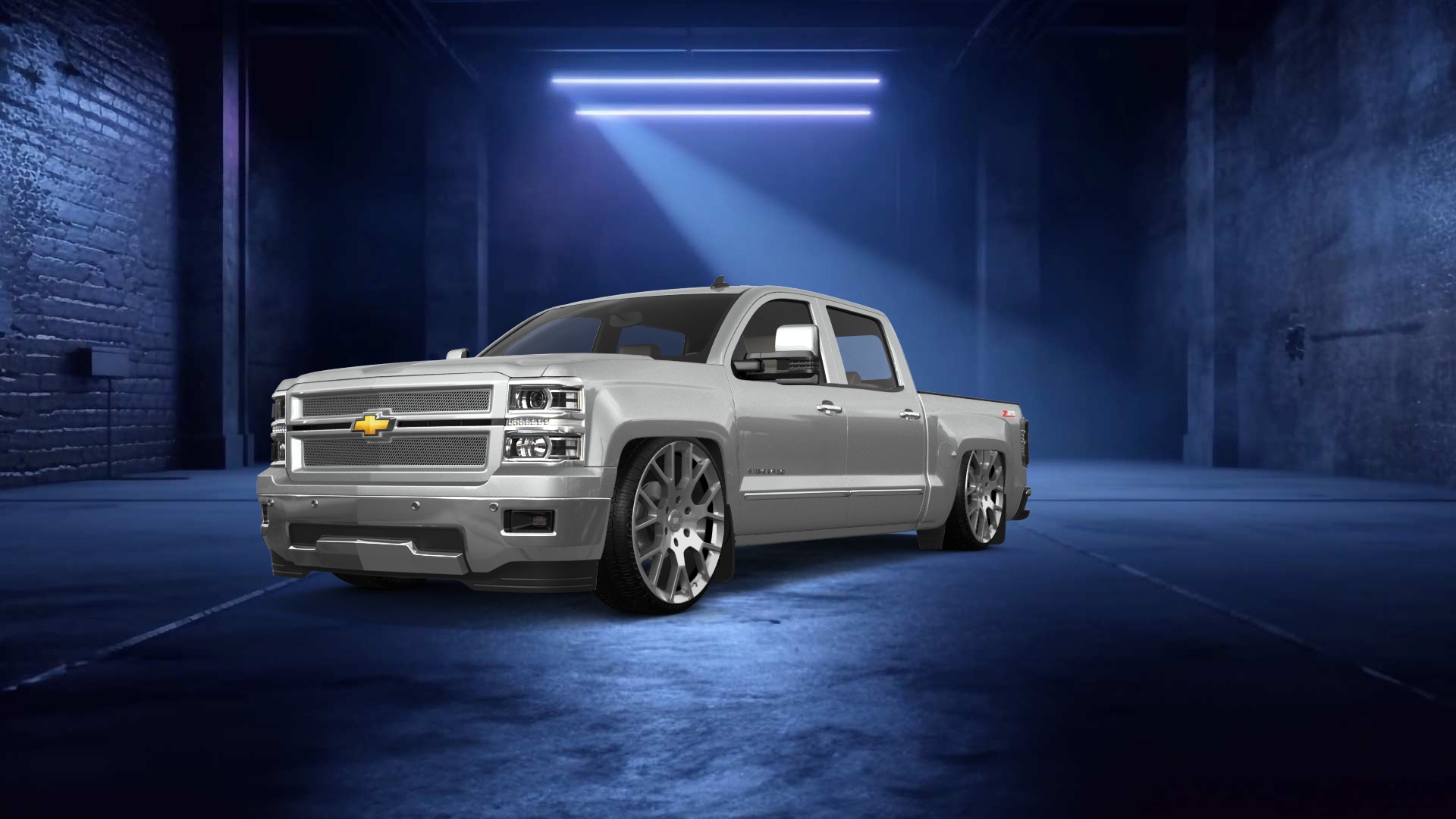 Chevrolet Silverado 1500 4 Door pickup truck 2014 tuning