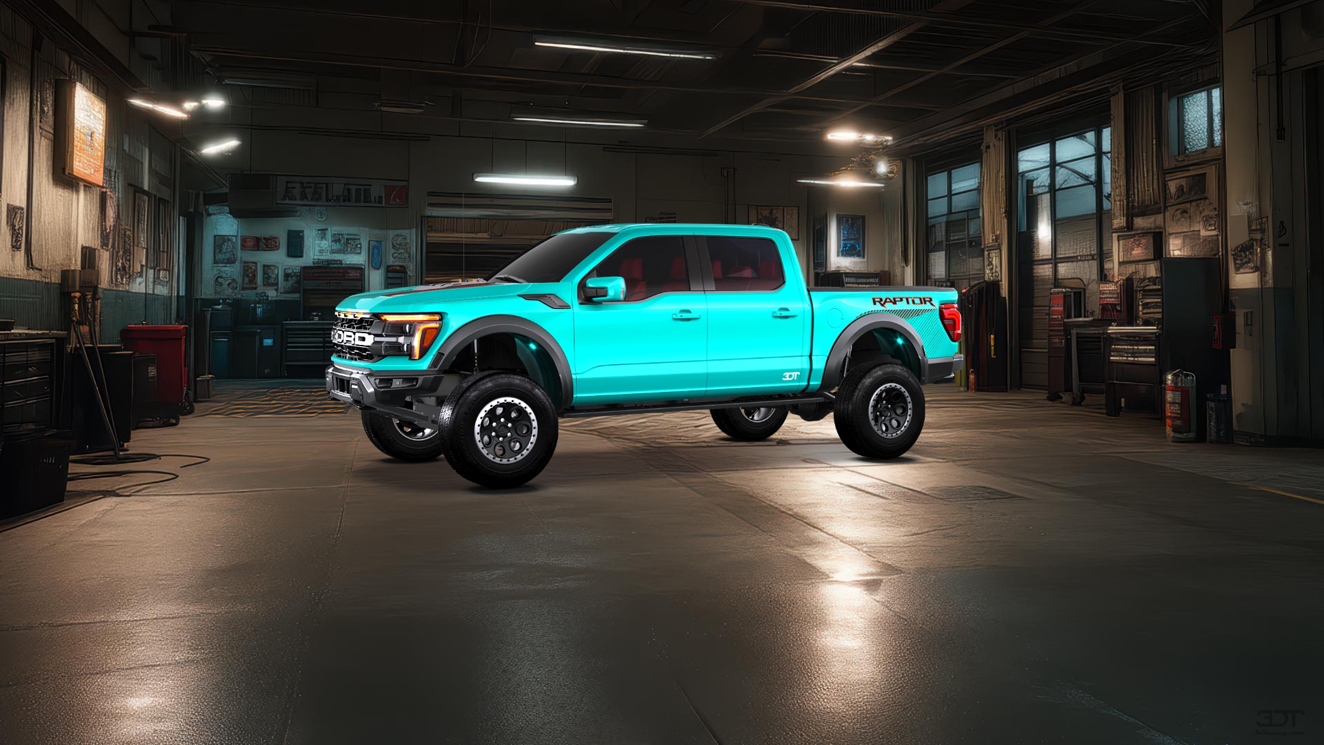 Ford F-150 Raptor 4 Door pickup truck 2024 tuning