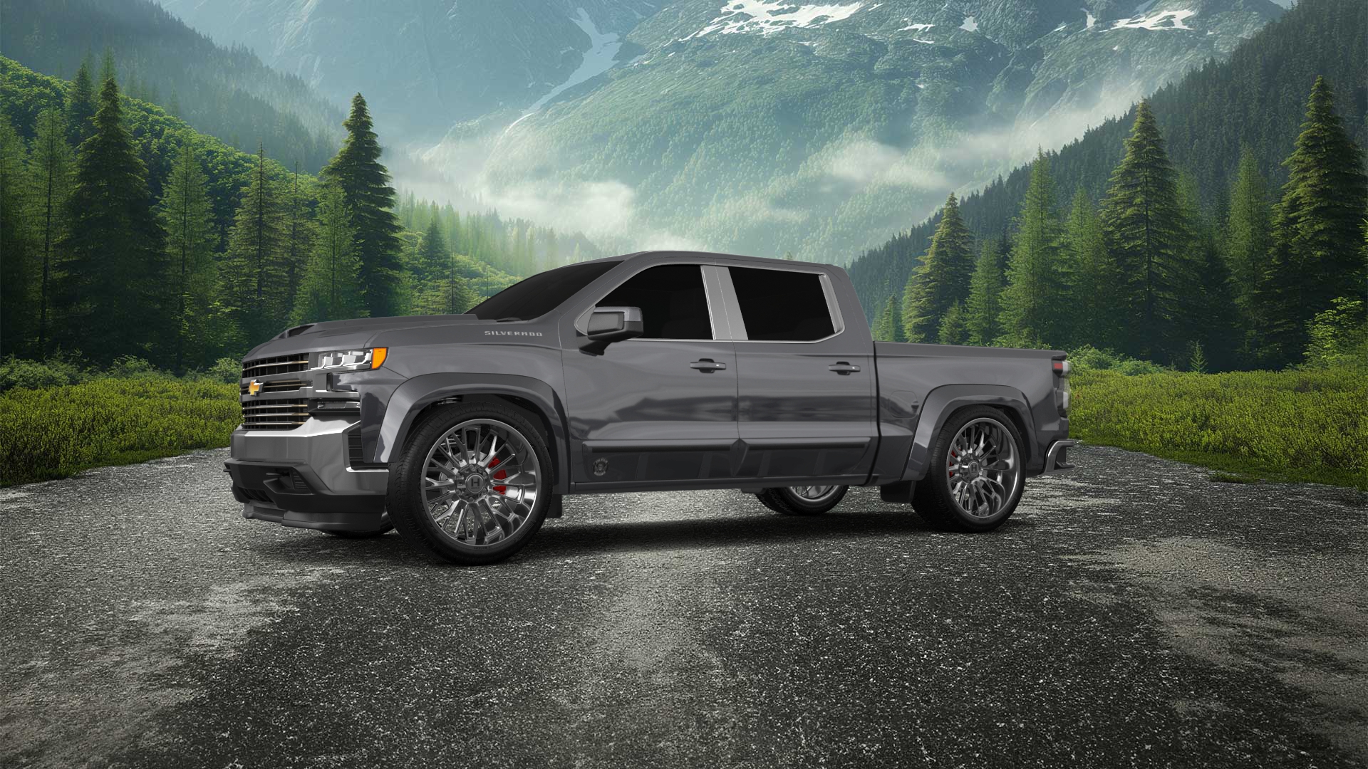 Chevrolet Silverado 1500 4 Door pickup truck 2019
