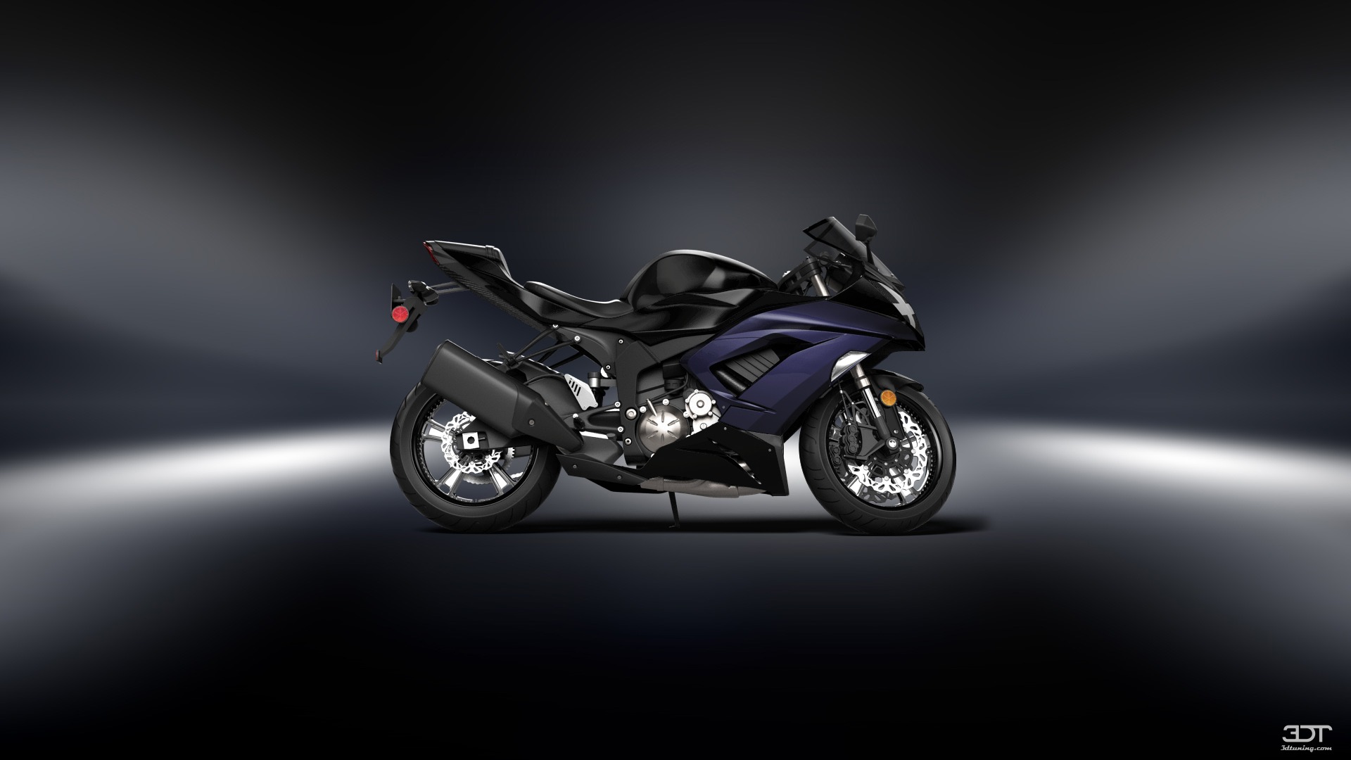 Kawasaki Ninja ZX 6R Sport Bike 2015 tuning