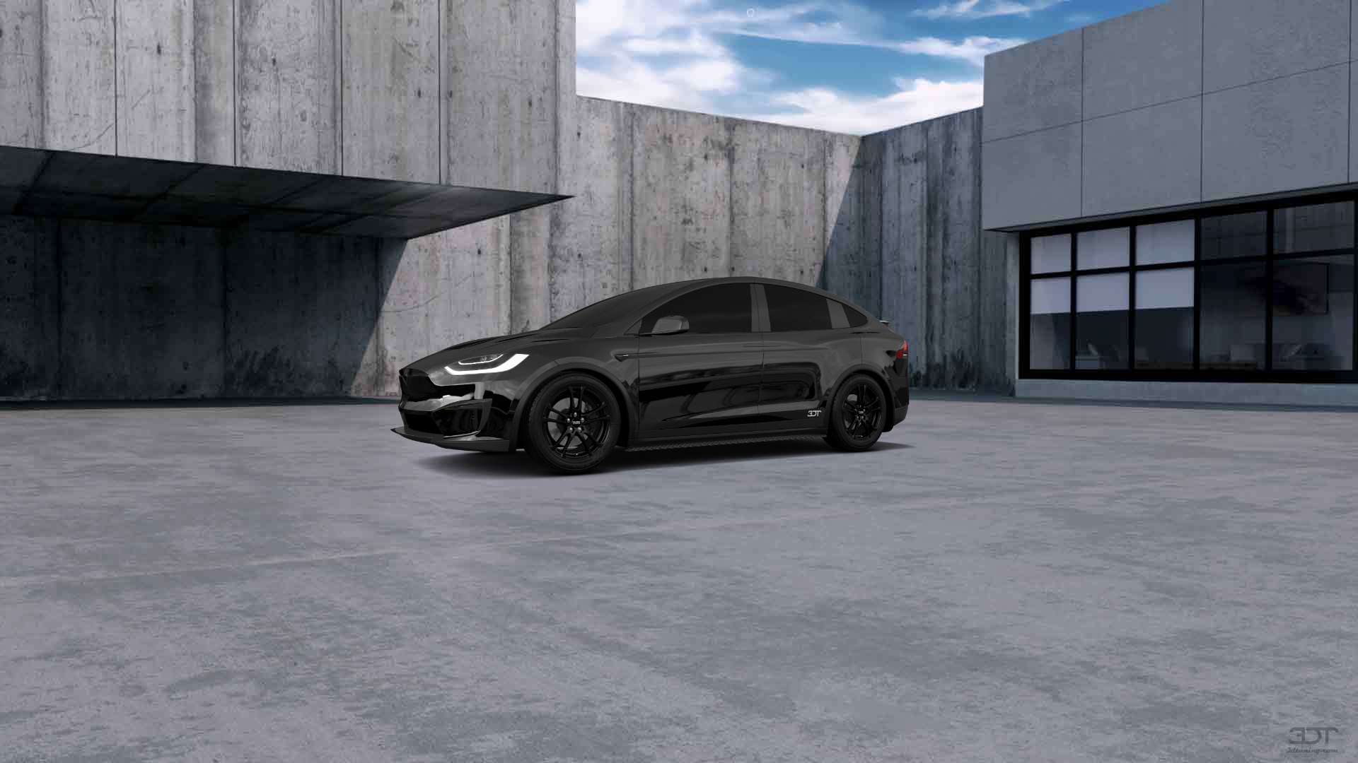 Tesla Model X 5 Door SUV 2024 tuning