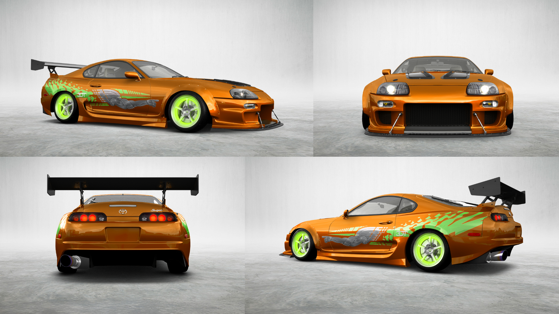 Toyota Supra 2 Door Coupe 2000 tuning