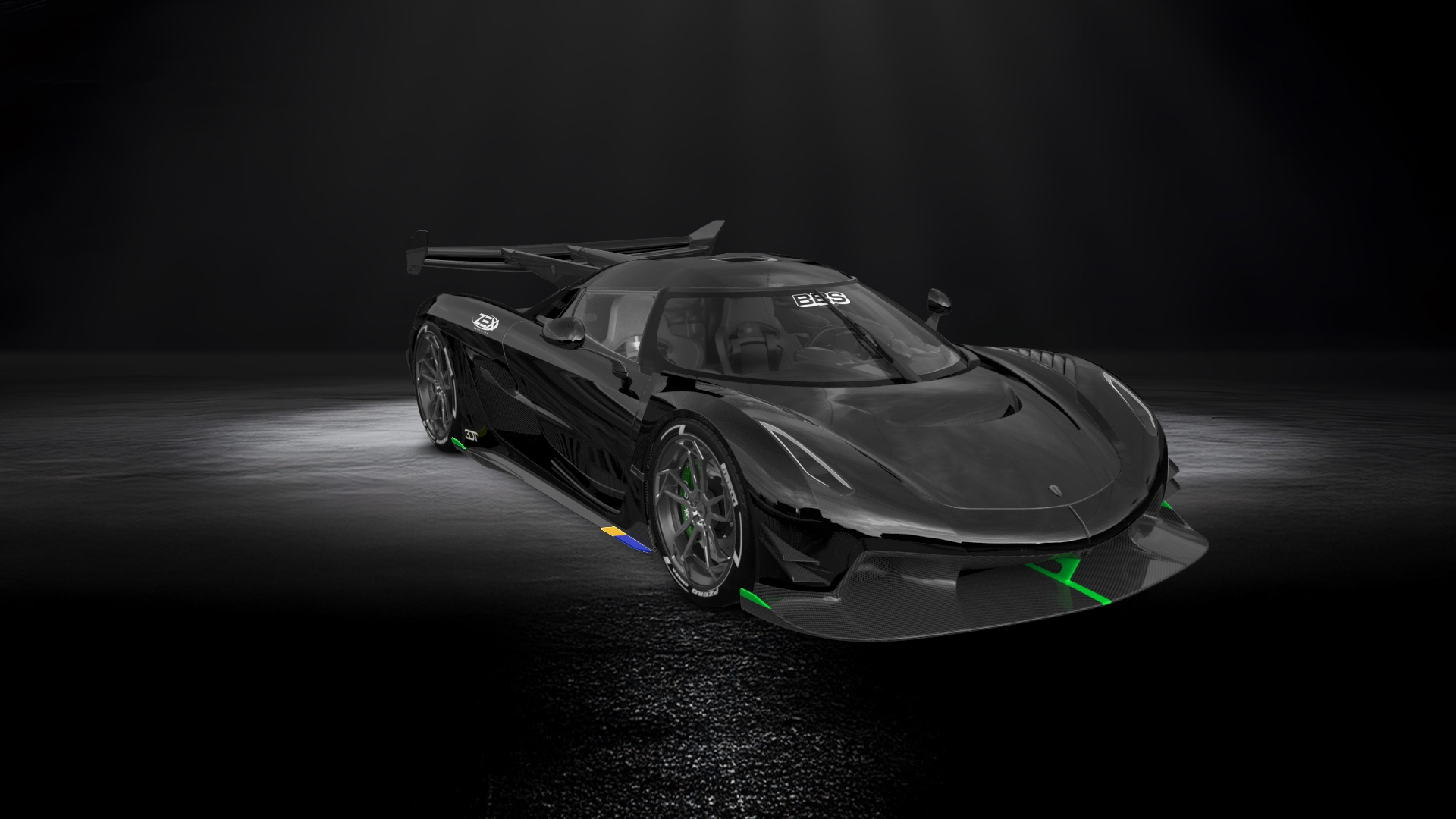 Koenigsegg Jesko 2 door targa top 2020 tuning