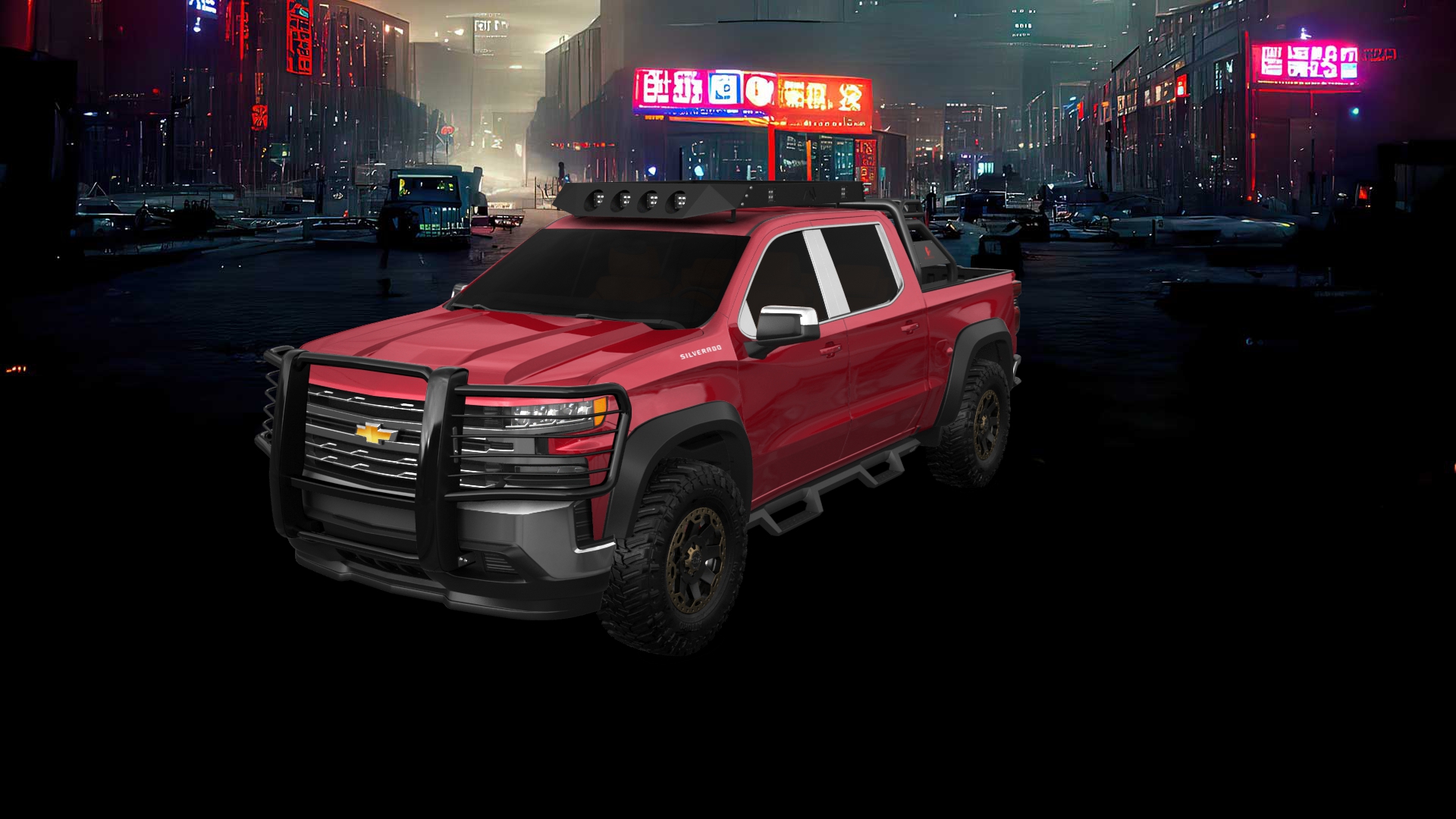 Chevrolet Silverado 1500 4 Door pickup truck 2019 tuning