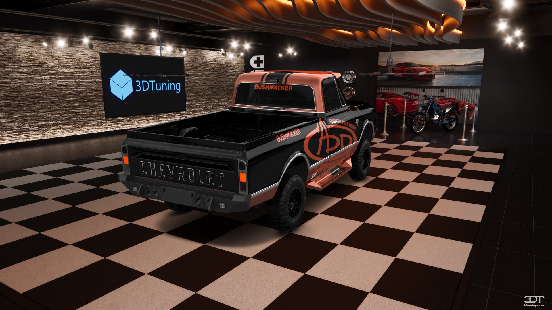 Chevrolet C-10 Cheyenne 2 Door pickup truck 1967 tuning