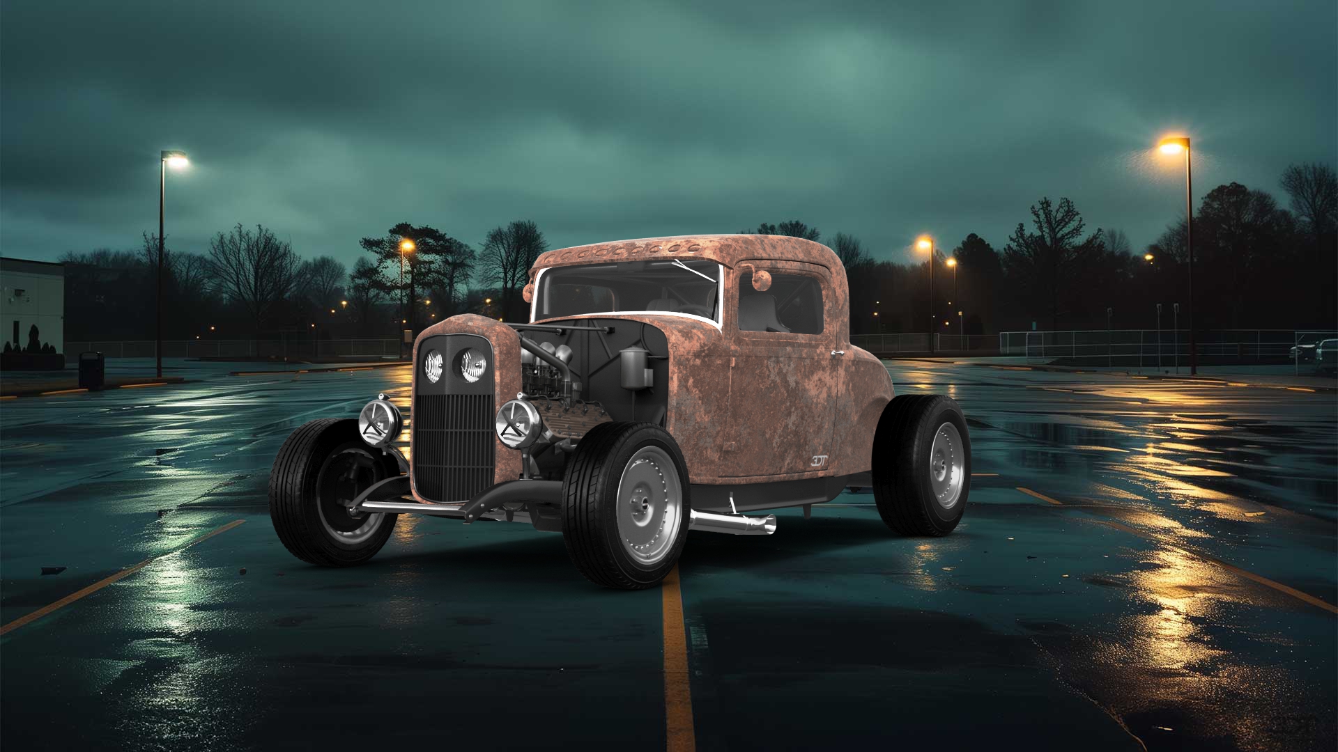 Ford Model B Deluxe 2 Door Coupe 1932 tuning