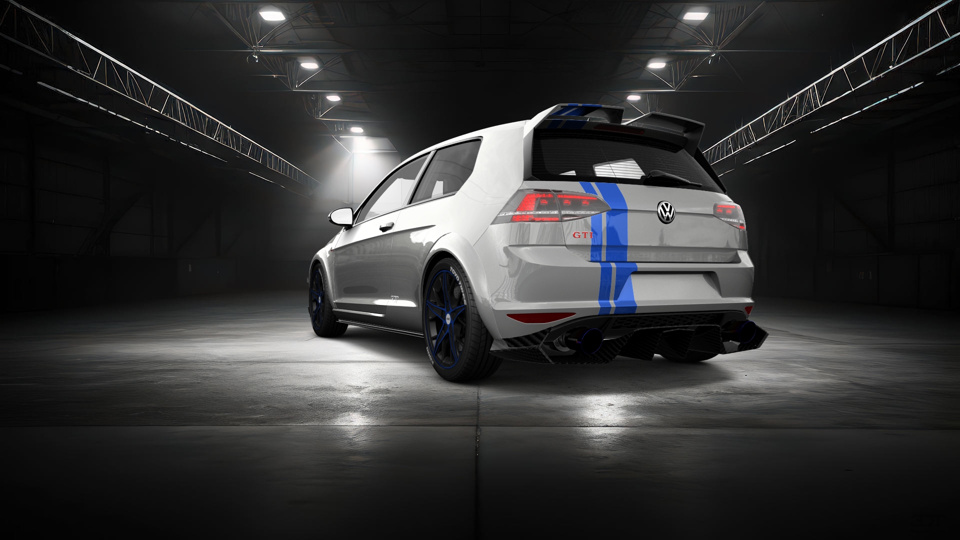 Volkswagen Golf 7 3 Door Hatchback 2013 tuning